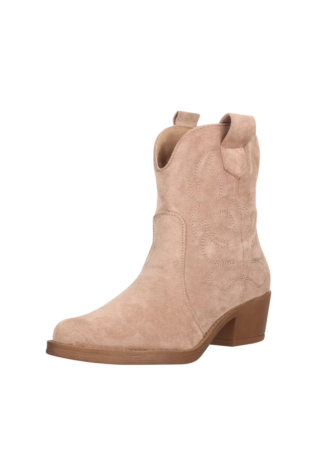 Elara Bottes Texanes Biker Rose