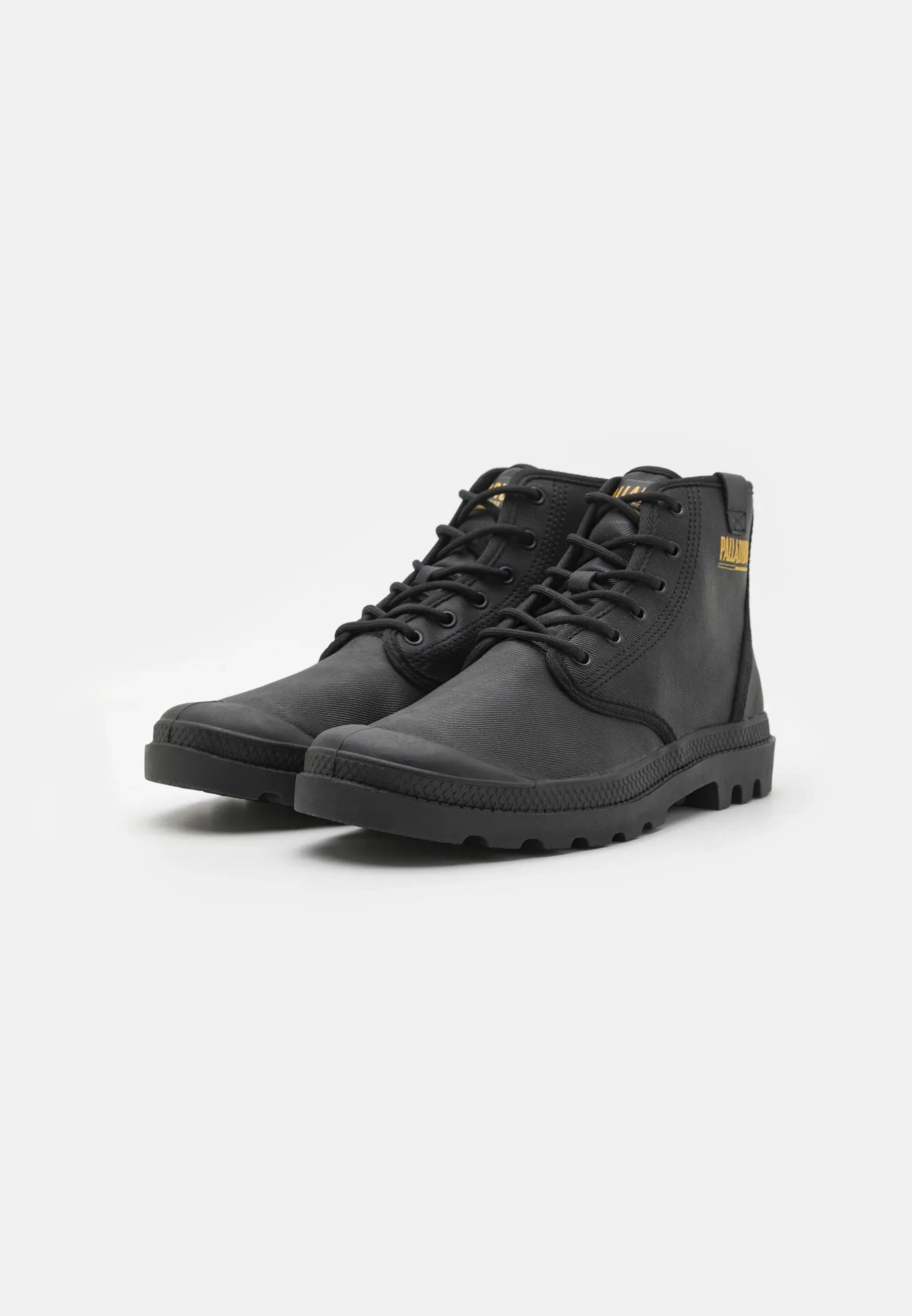 Palladium Pampa Hi Bottes à lacets Unisexe Noir