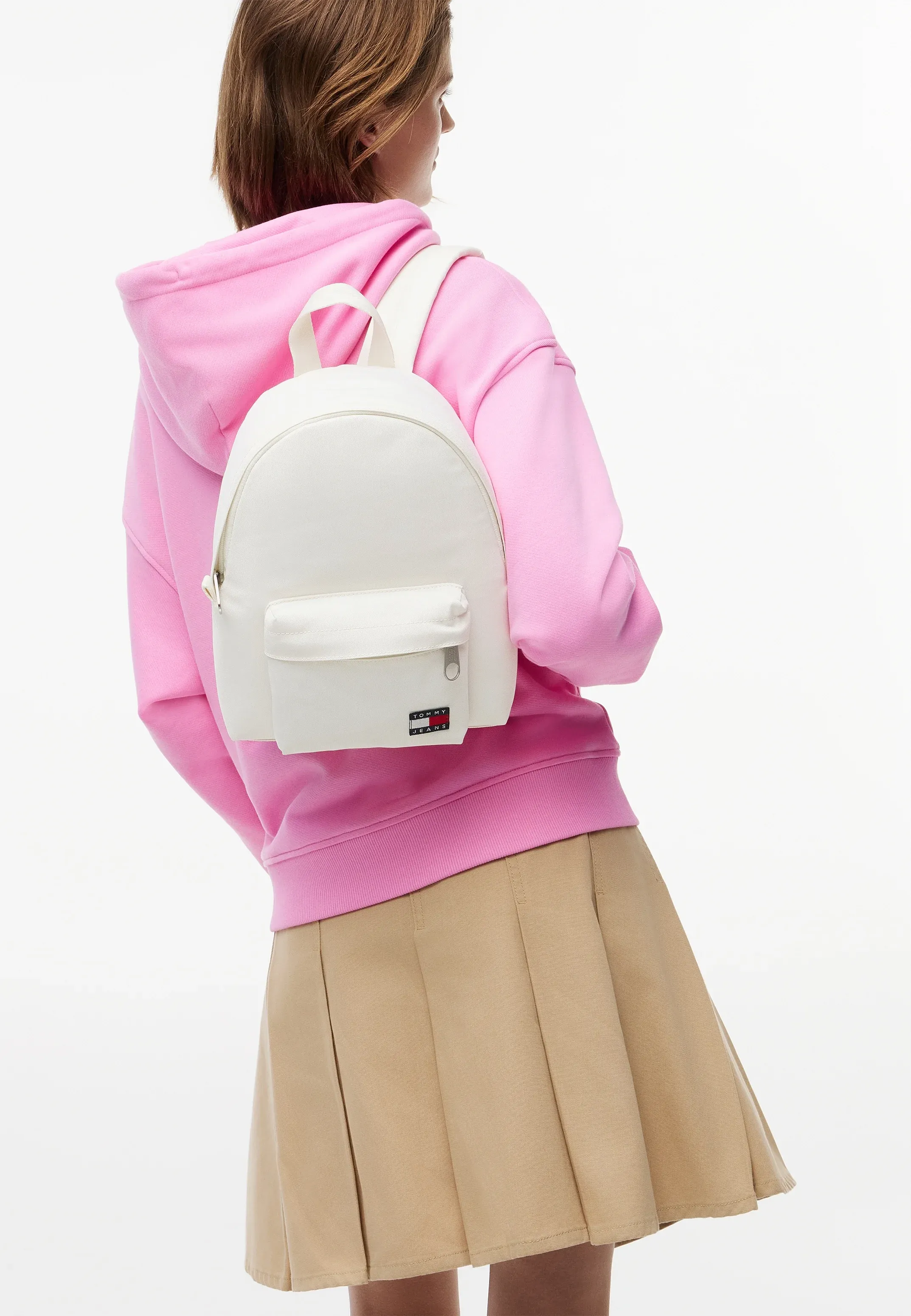 Tommy Jeans Daily Dome Backpack Zaino Ivoire