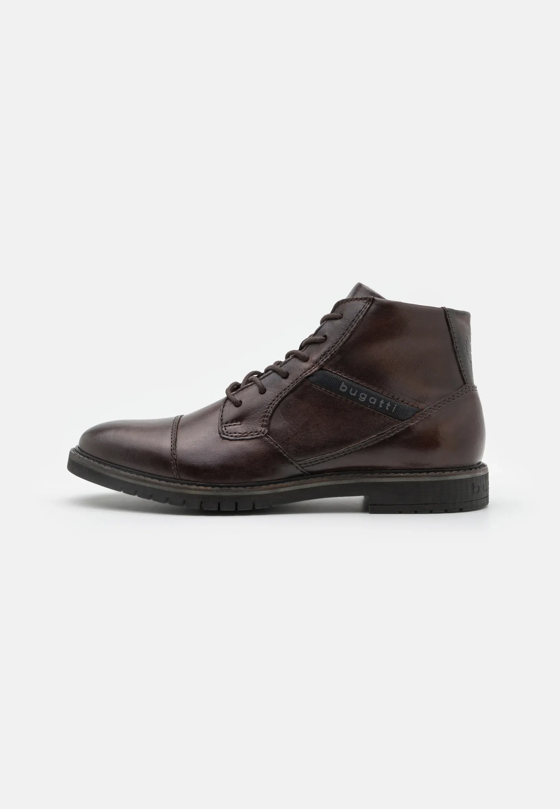 Bugatti Caj Bottes à lacets Mid Brown