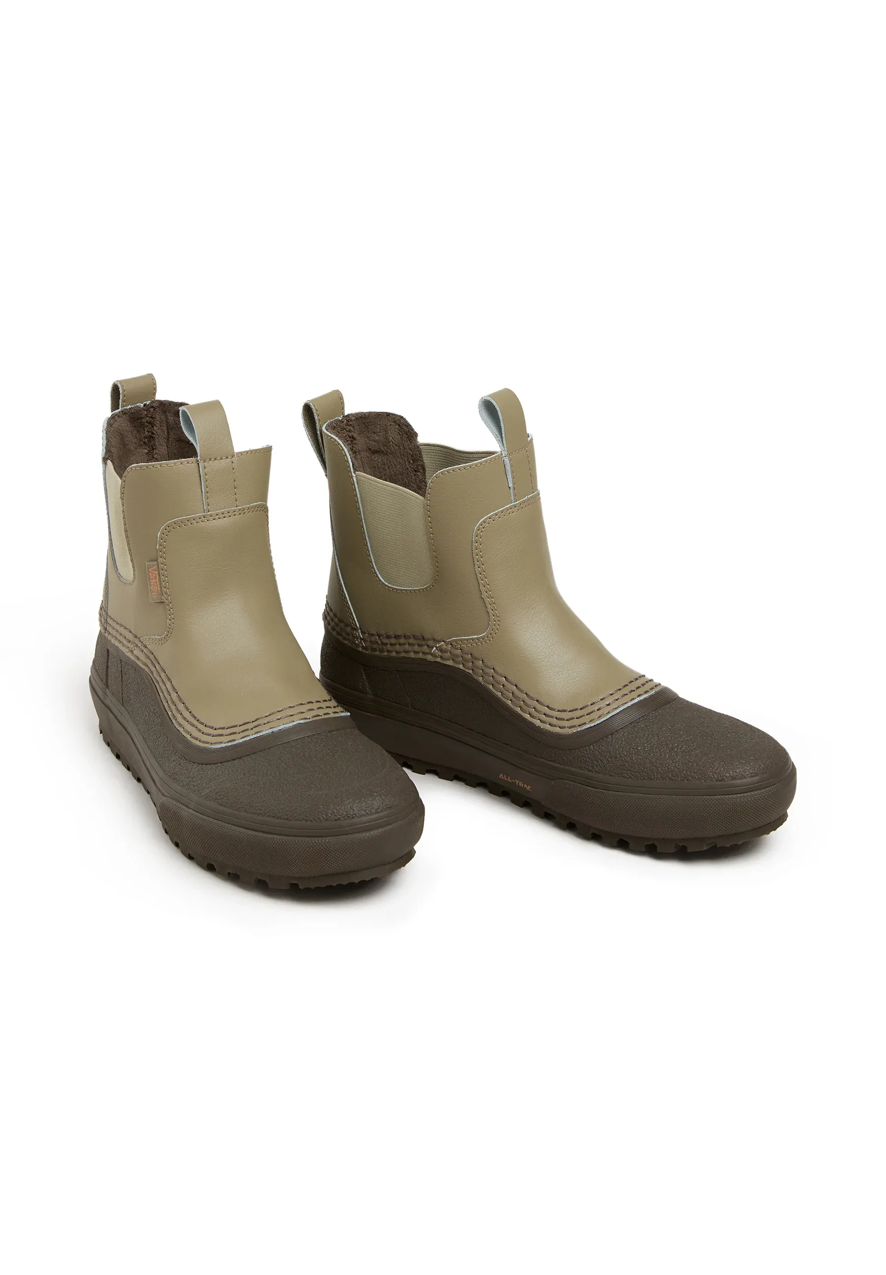 Vans Standard Mid Chelsea Bottes de Neige Imperméables Bay Leaf