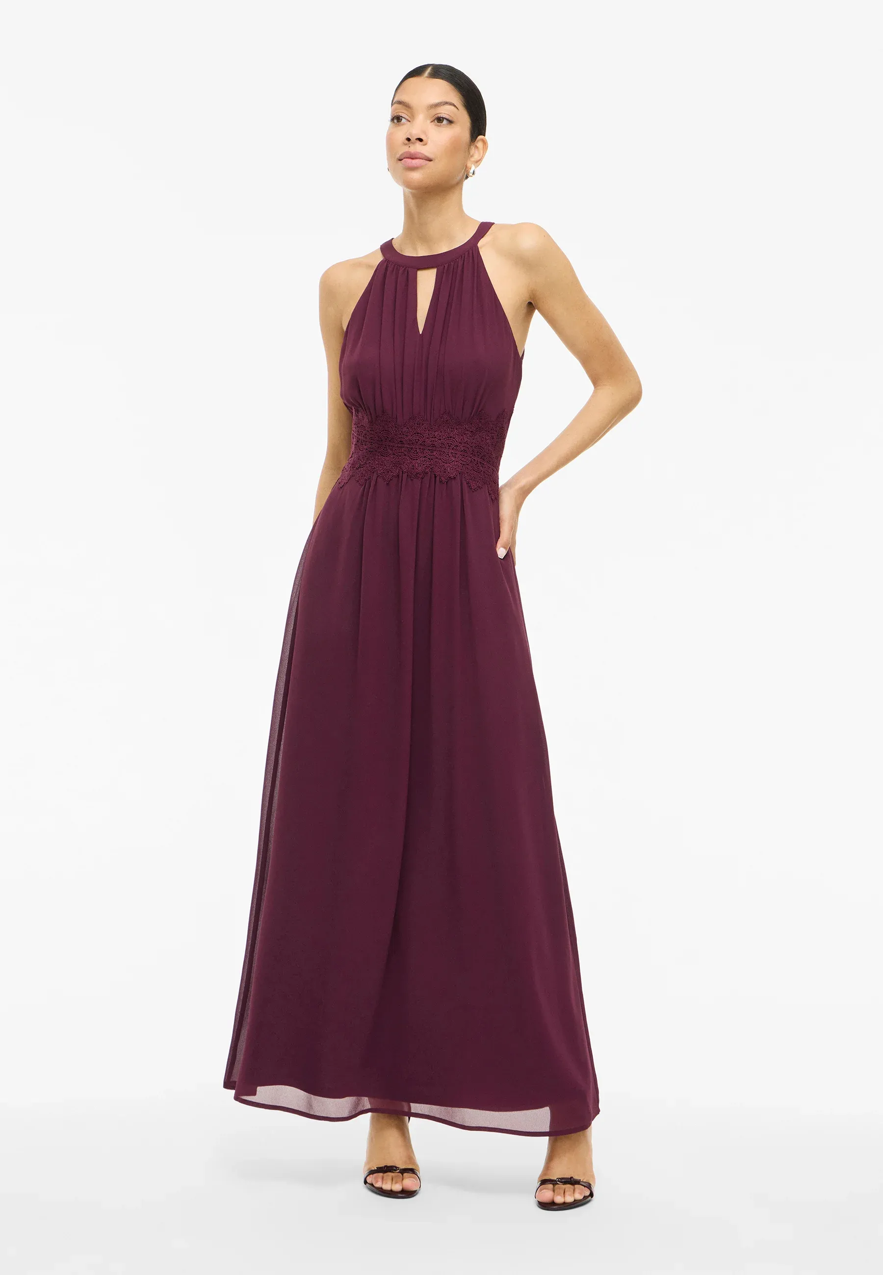 Robe longue à bretelles Vila Vimilina Fig