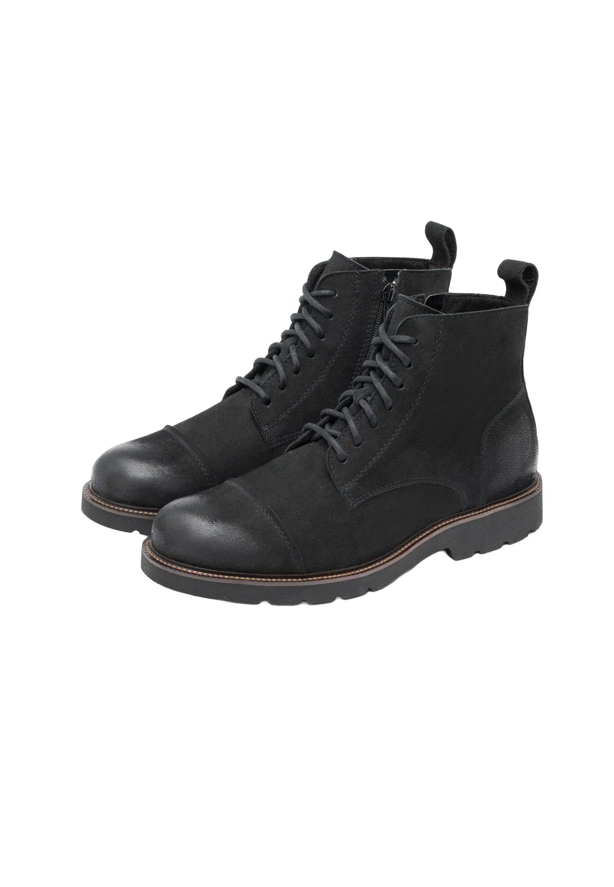Rylko Bottes à lacets Schwarz