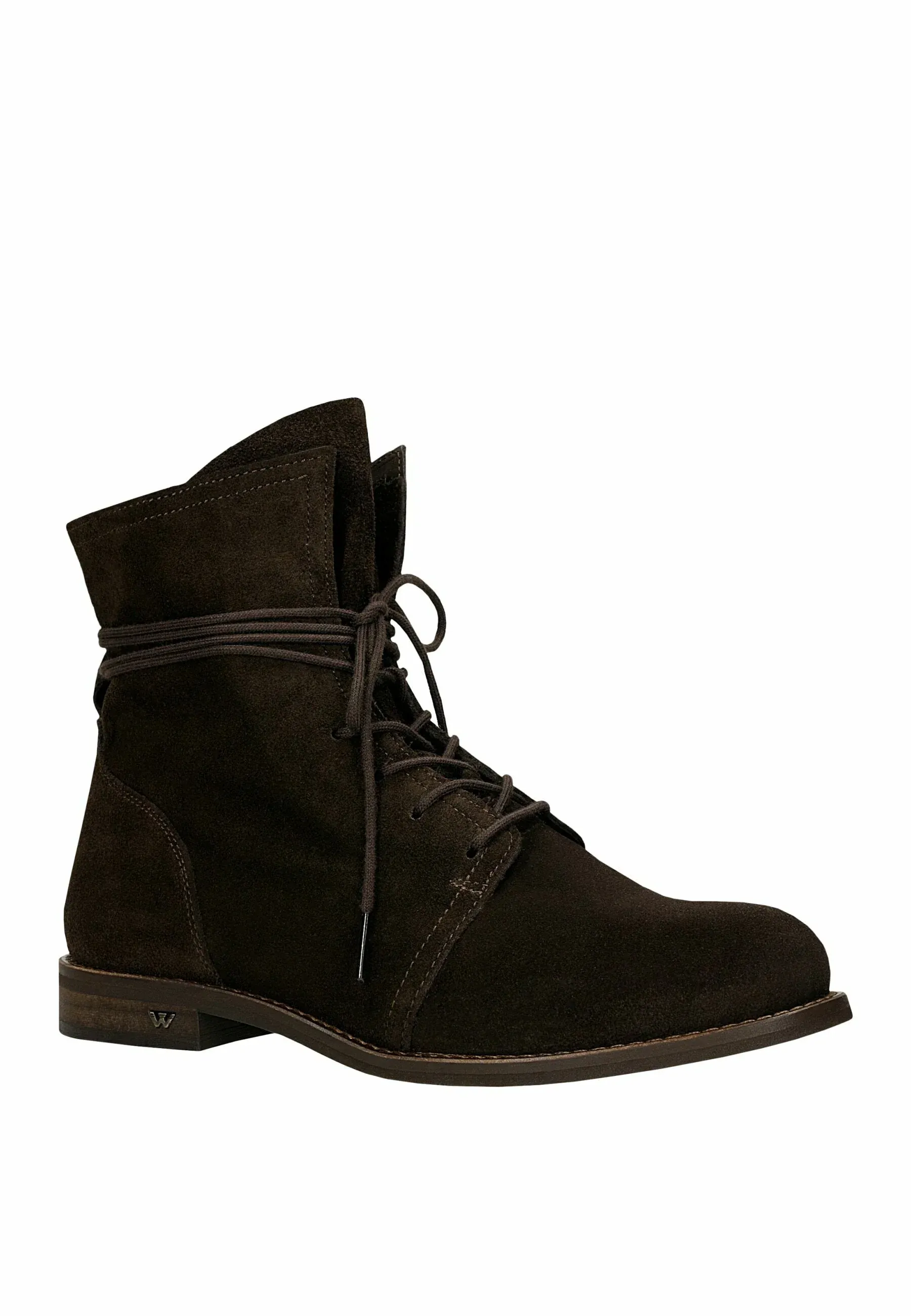 Wojas Chaussures Femmes Bottes à Lacets Marron