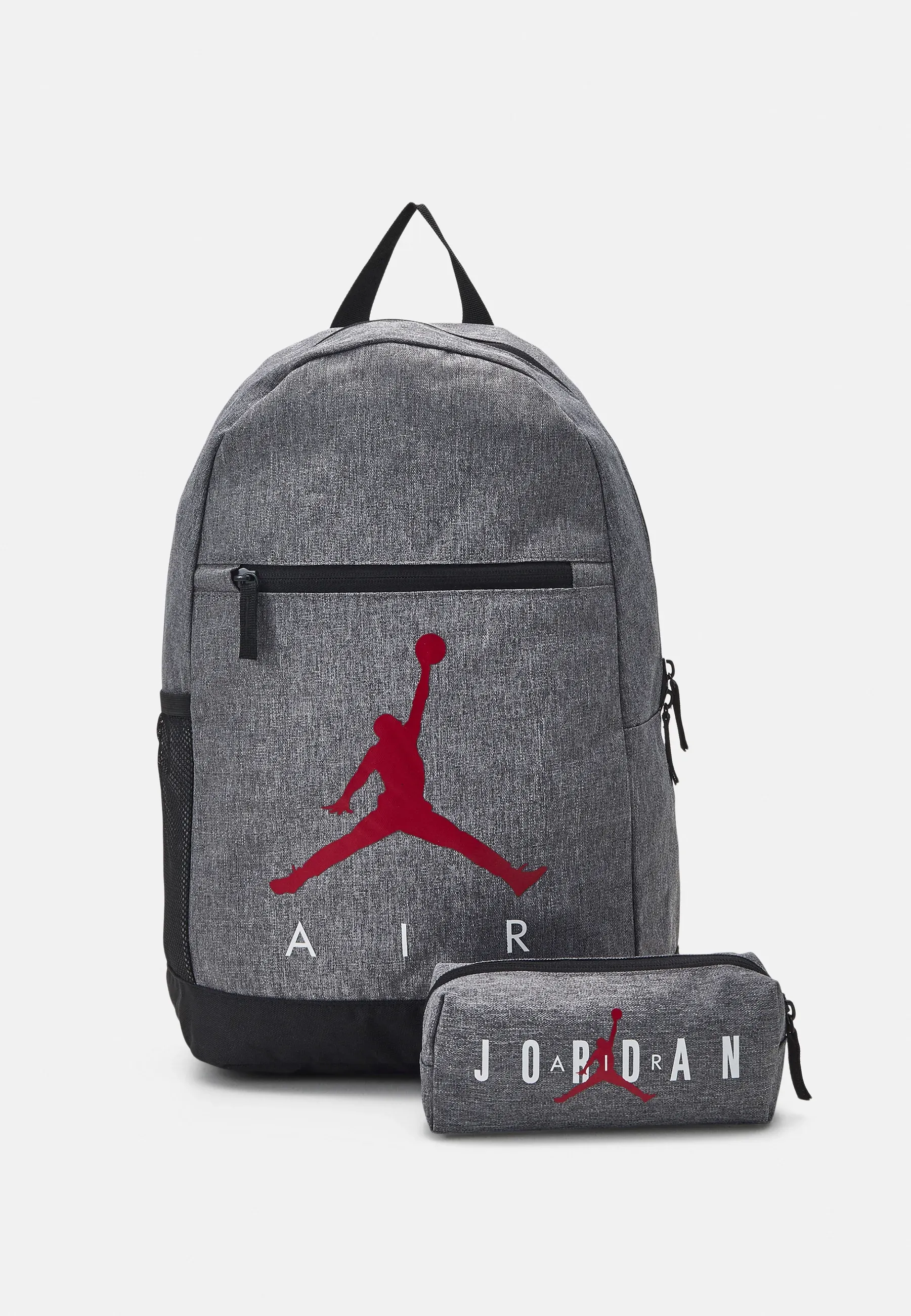Sac à dos Jordan Air School avec trousse à crayons Zaino Carbon Heather