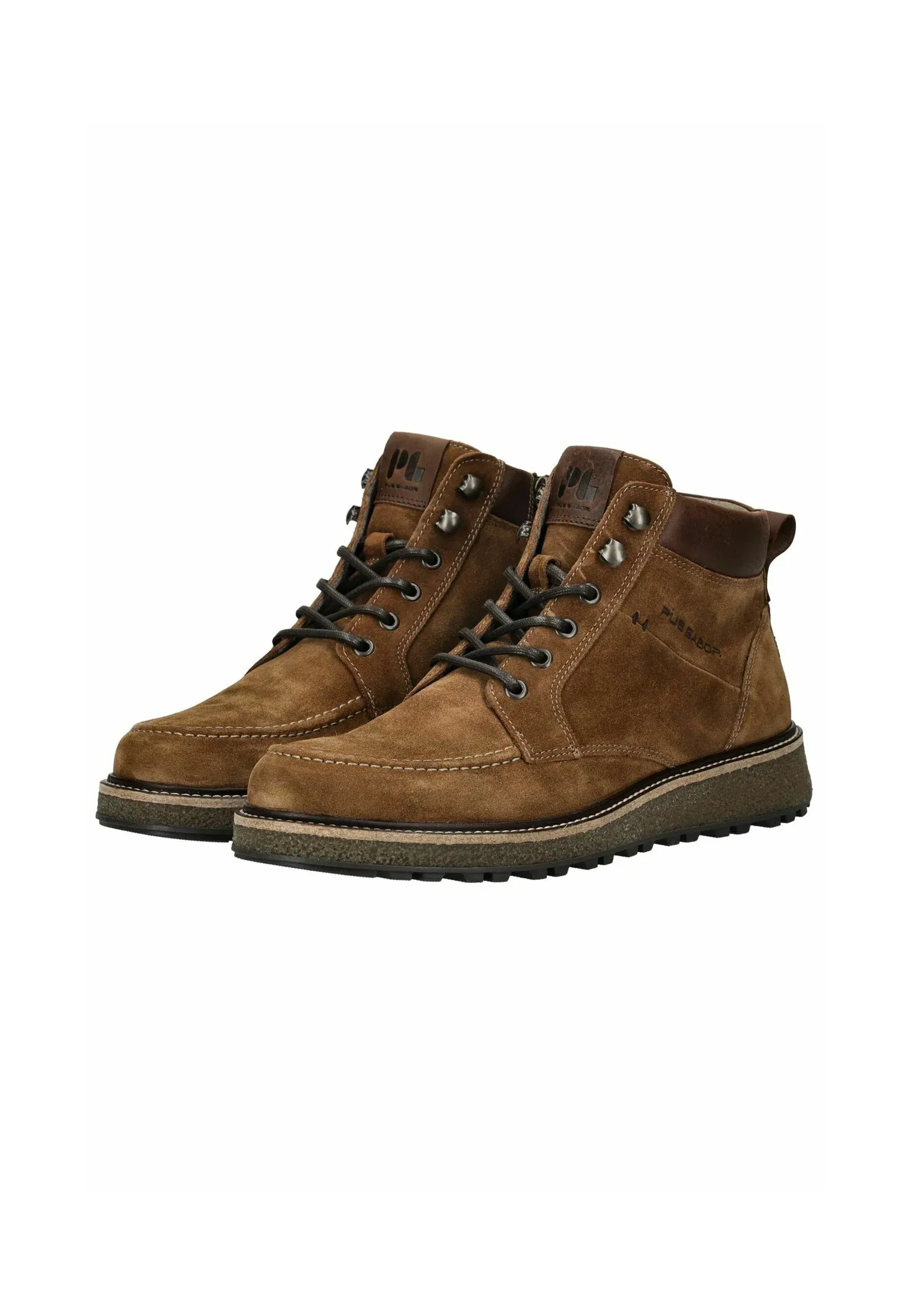 Pius Gabor Bottes à lacets Caramel Mocca
