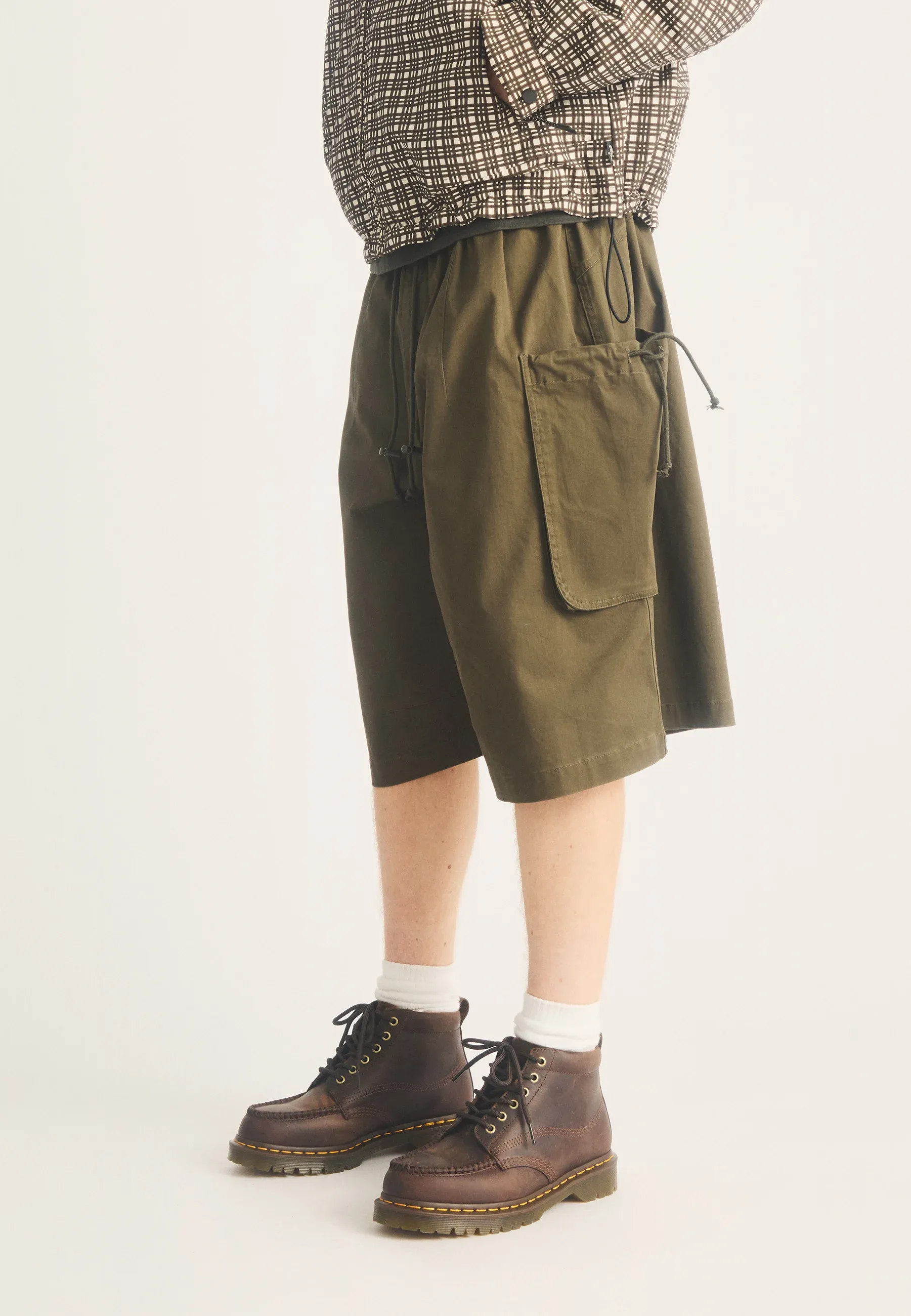 Dr Martens Lowell Chukka Unisex Tronchetti Brun Fonce Crazy Horse