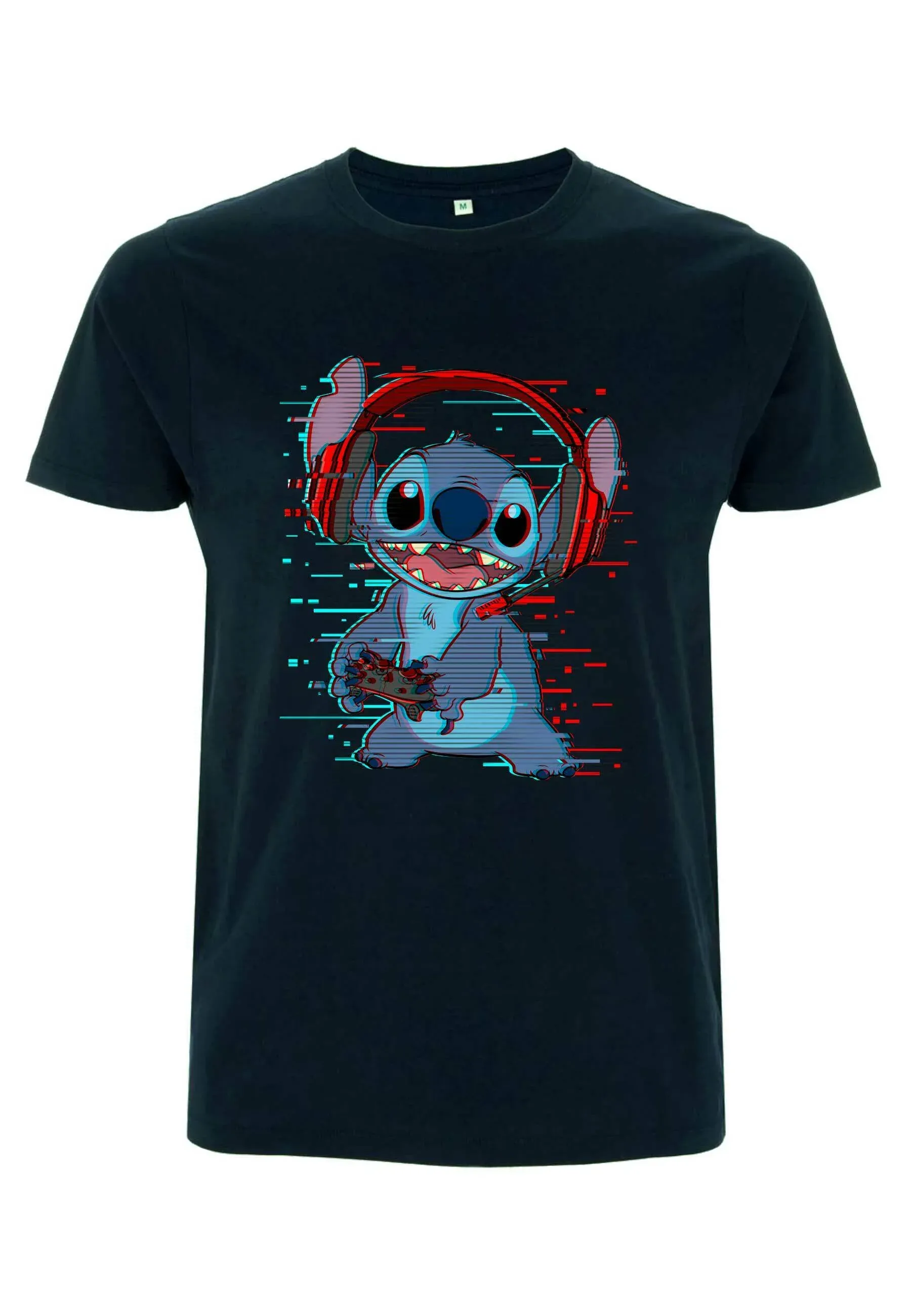T-shirt Henry Tiger à Imprimé Bleu Nuit