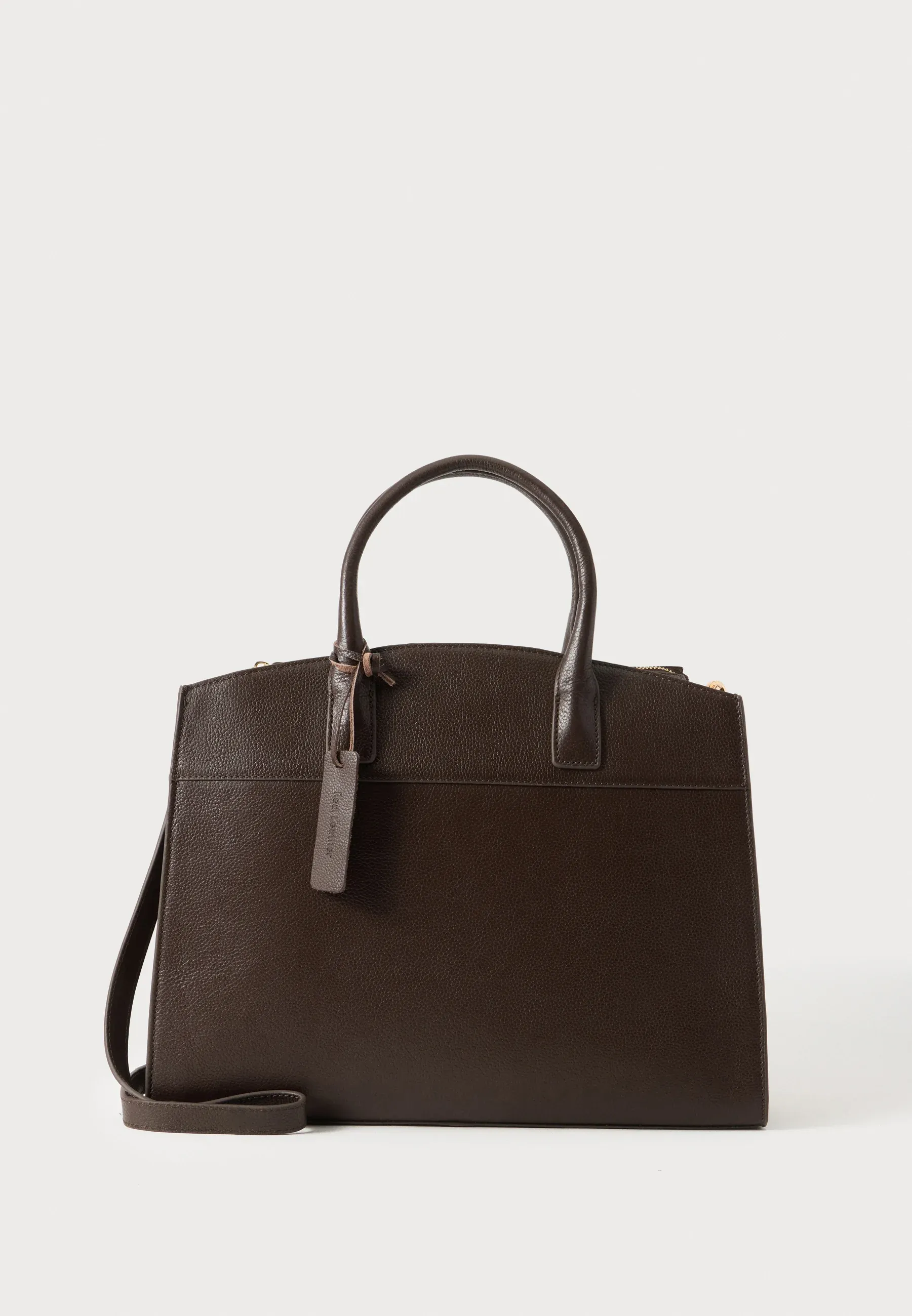 Zign Golden Unisexe Borsa Porta Pc Marron Chocolat