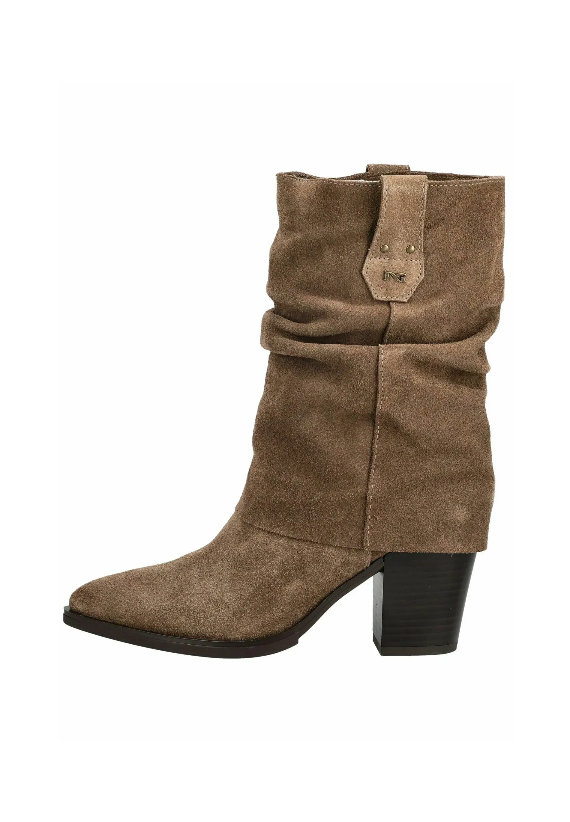 Nerogiardini I617147D Bottes texanes motard à lacets 427