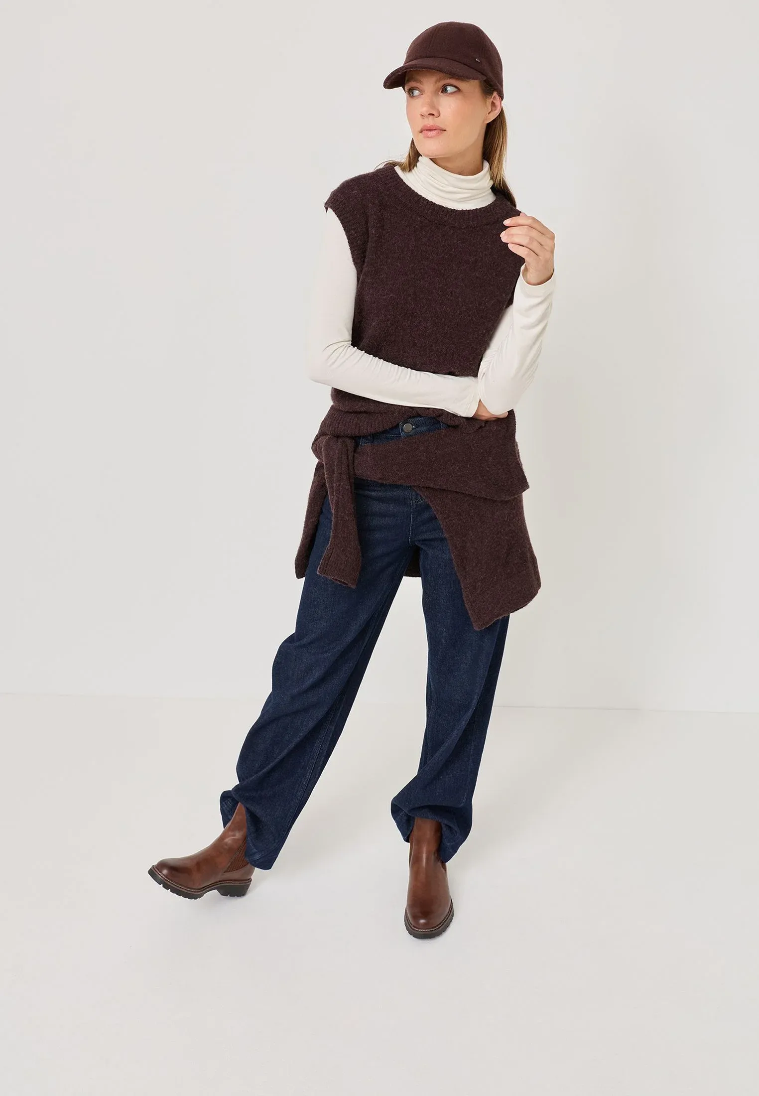 Tamaris Bottines Cognac