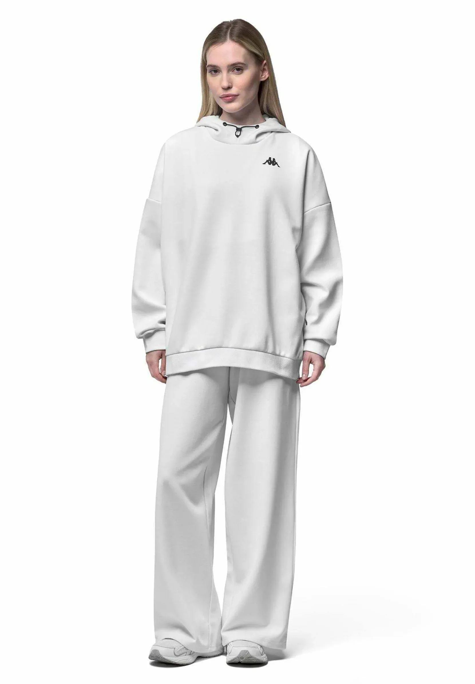 Kappa Felpa À Capuche Blanc