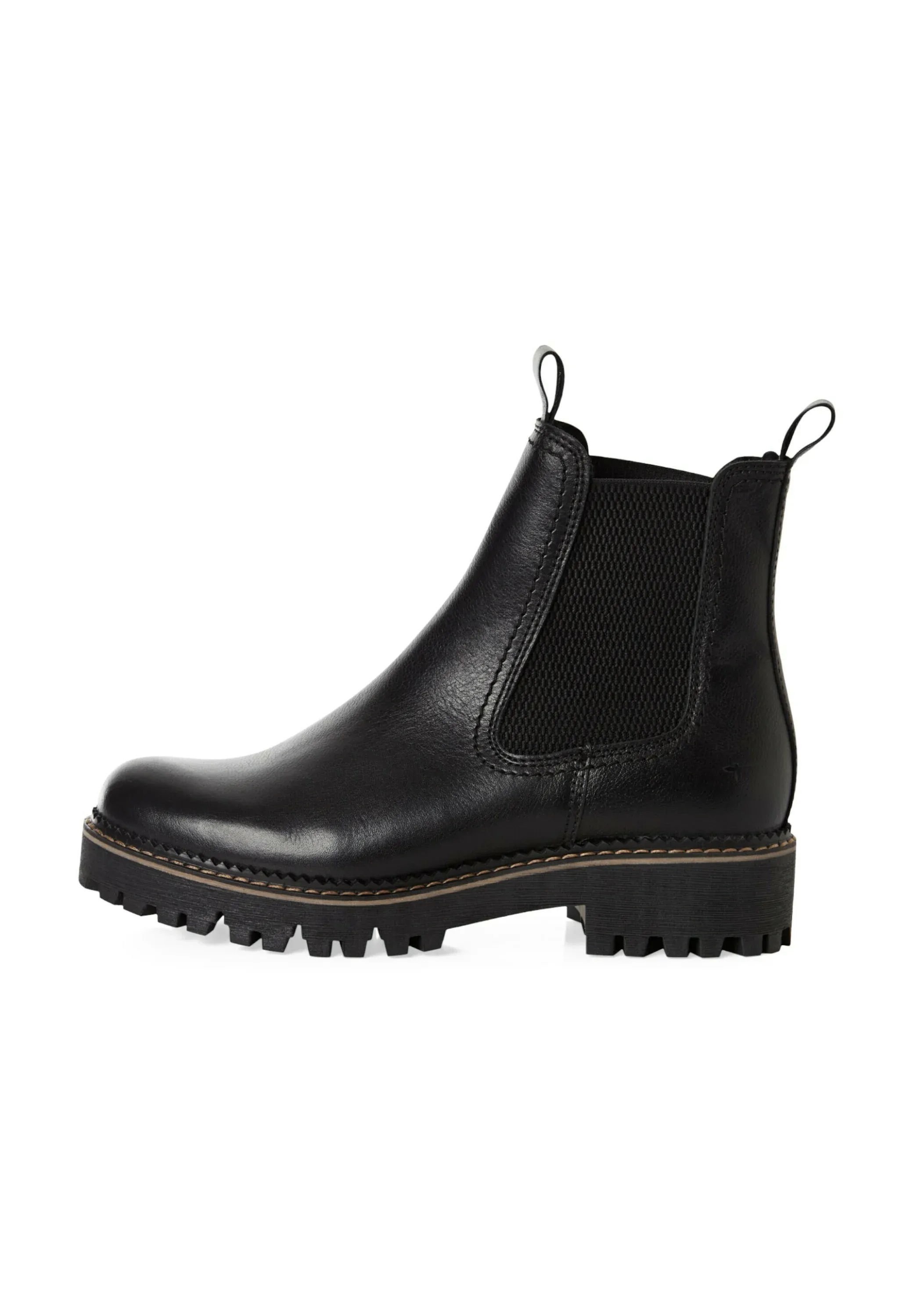 Tamaris Elegante Mit Removable Sock Tronchetti Noir Cuir