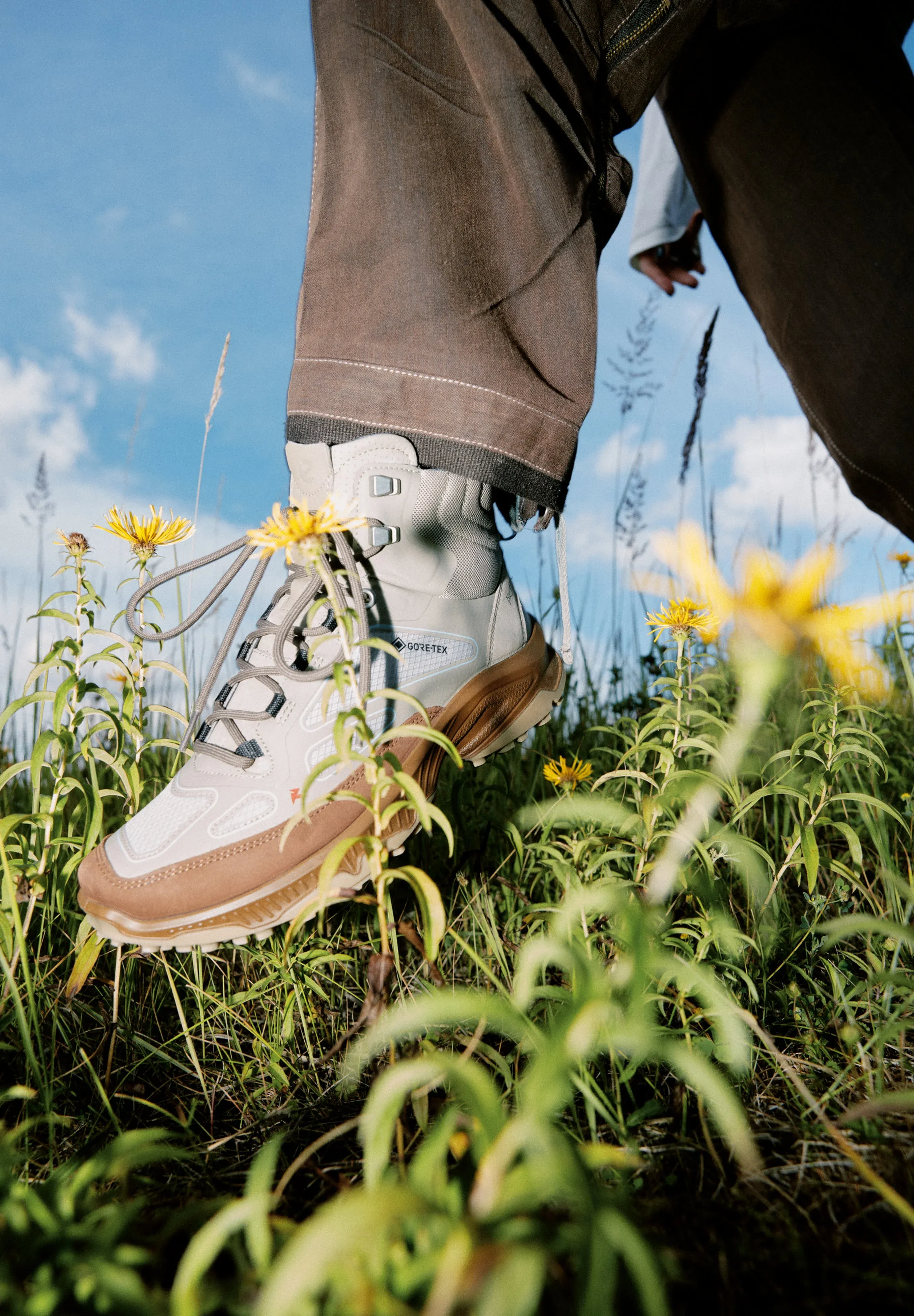 Ecco Bottes à lacets Pot Soil Vetiv Wild Dove Vetiv Vetiv Vet