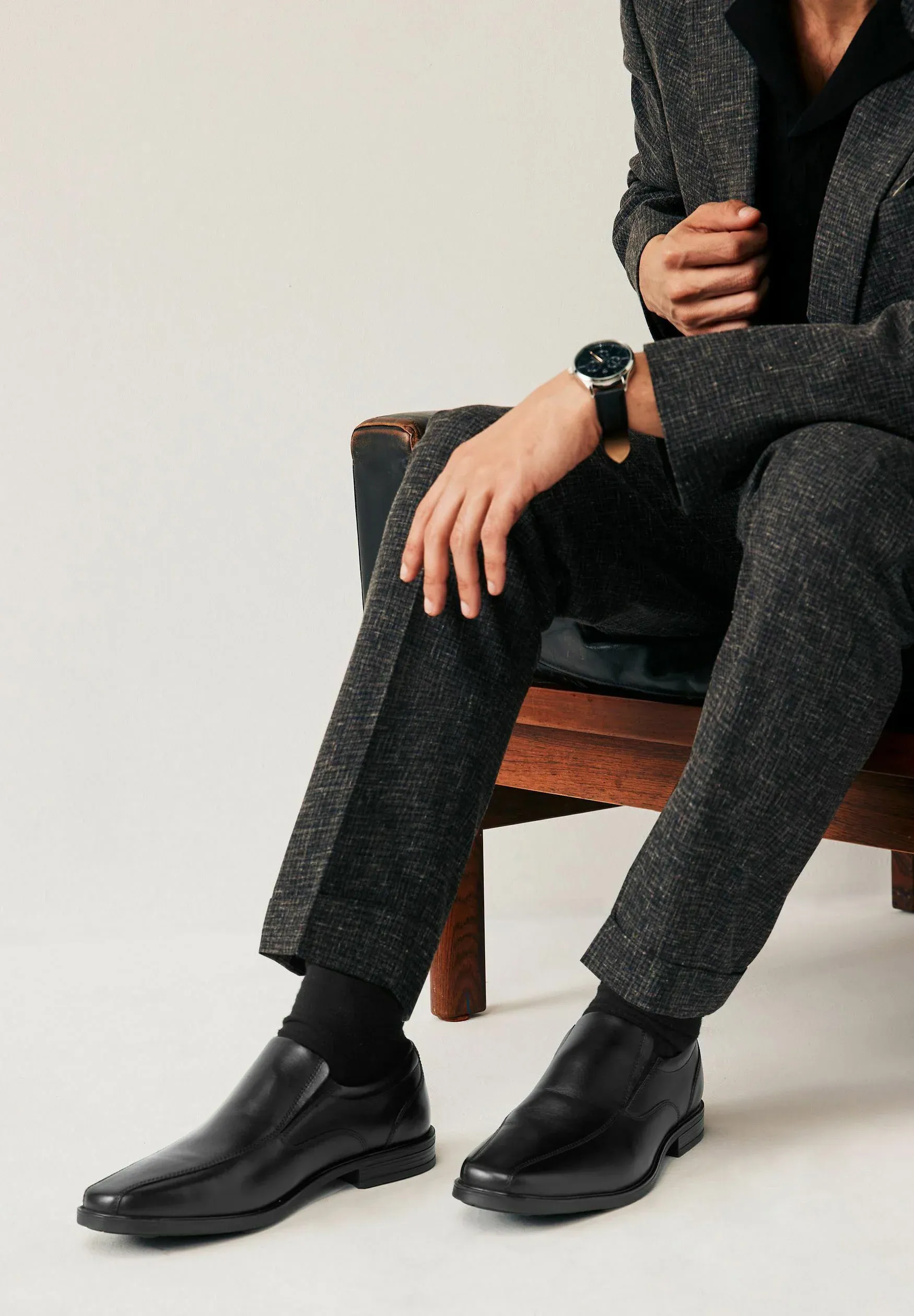 Next Panel Regular Fit Mocassins Élégants Noir