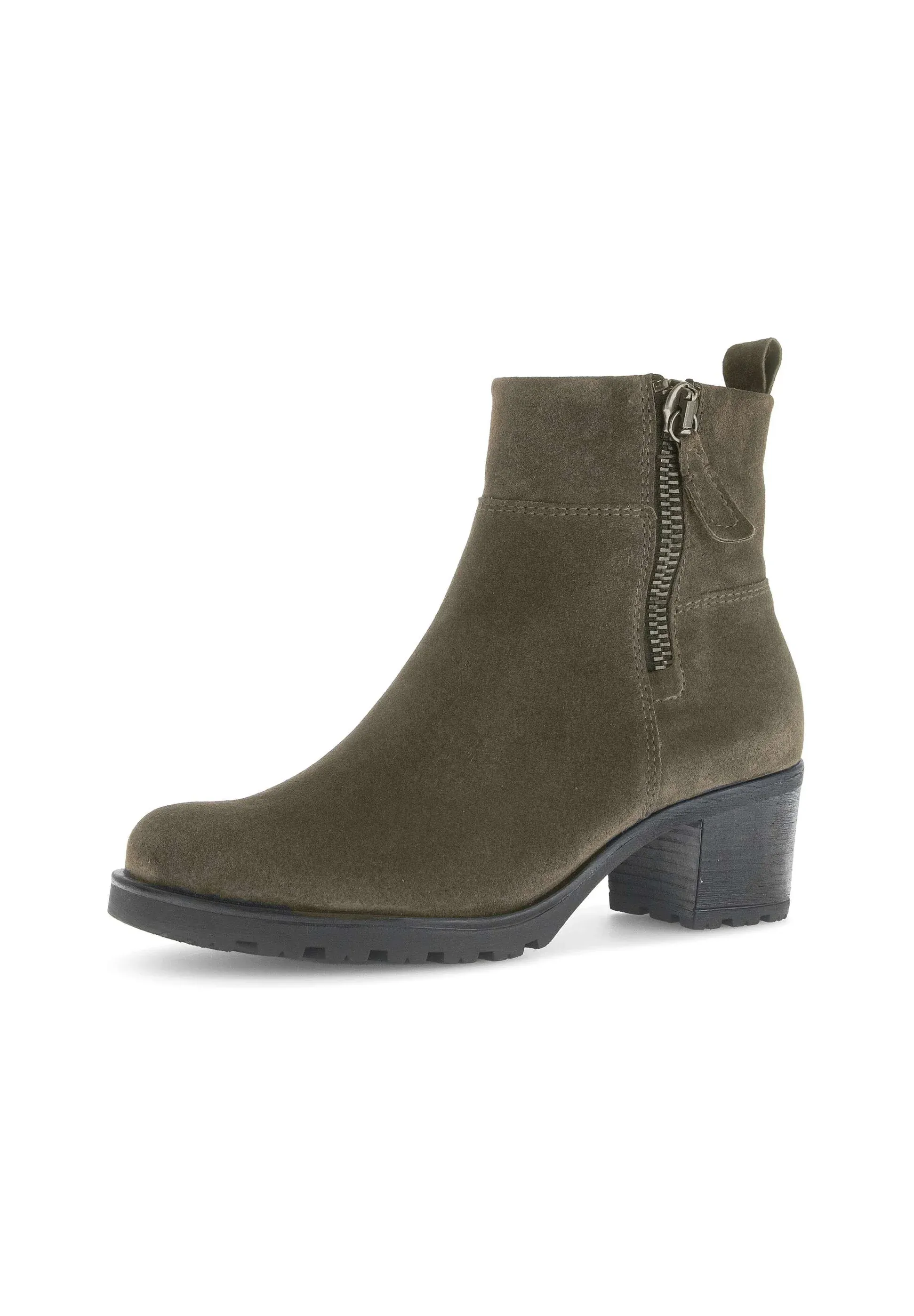 Gabor Comfort Stivaletti à Talonnette Olive