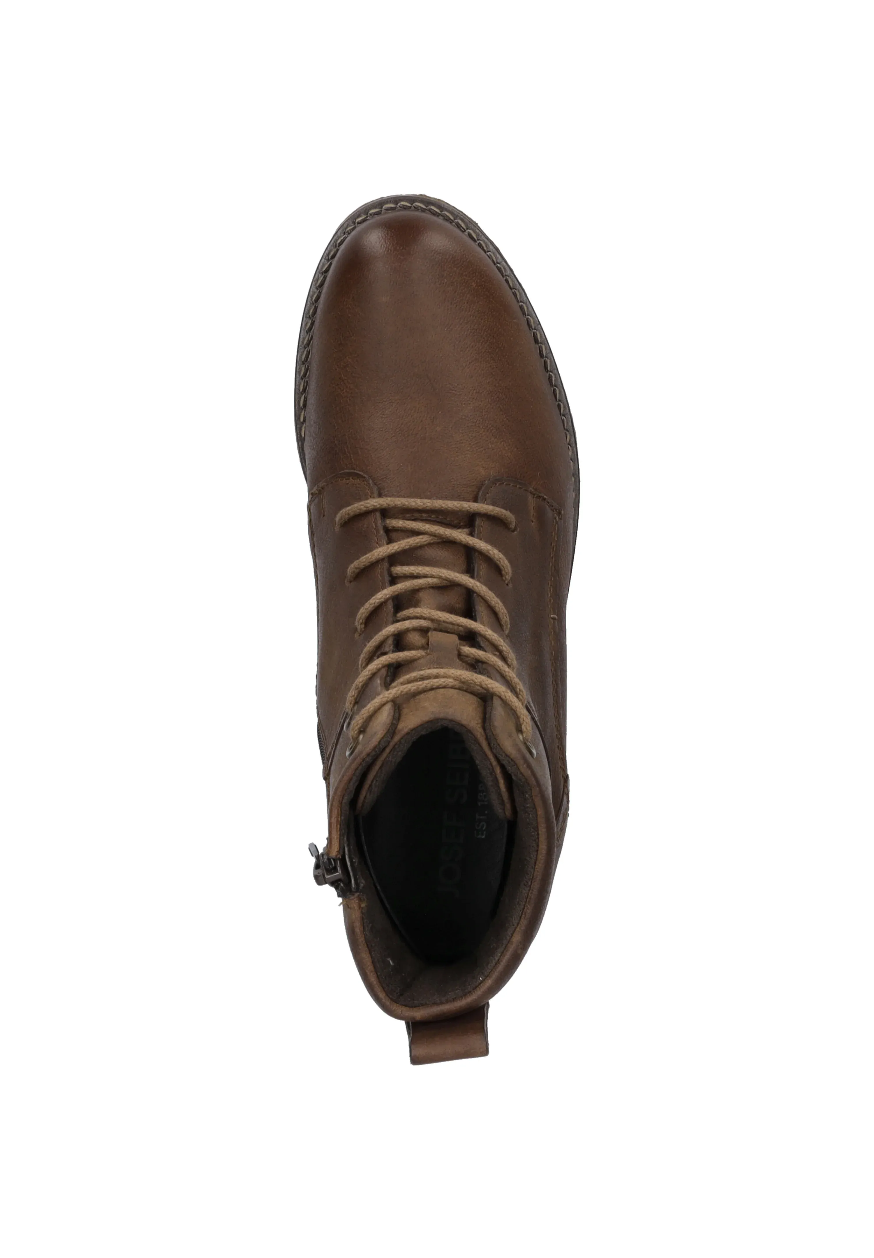 Josef Seibel Stivaletti Stringati Camel