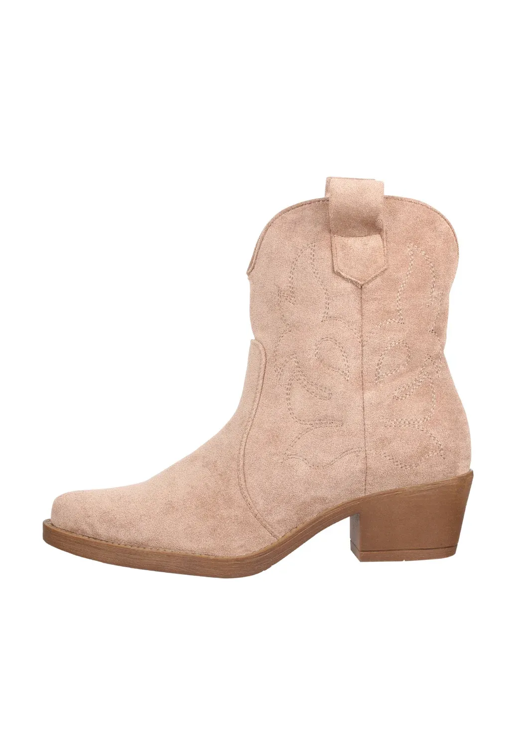 Elara Bottes Texanes Biker Rose