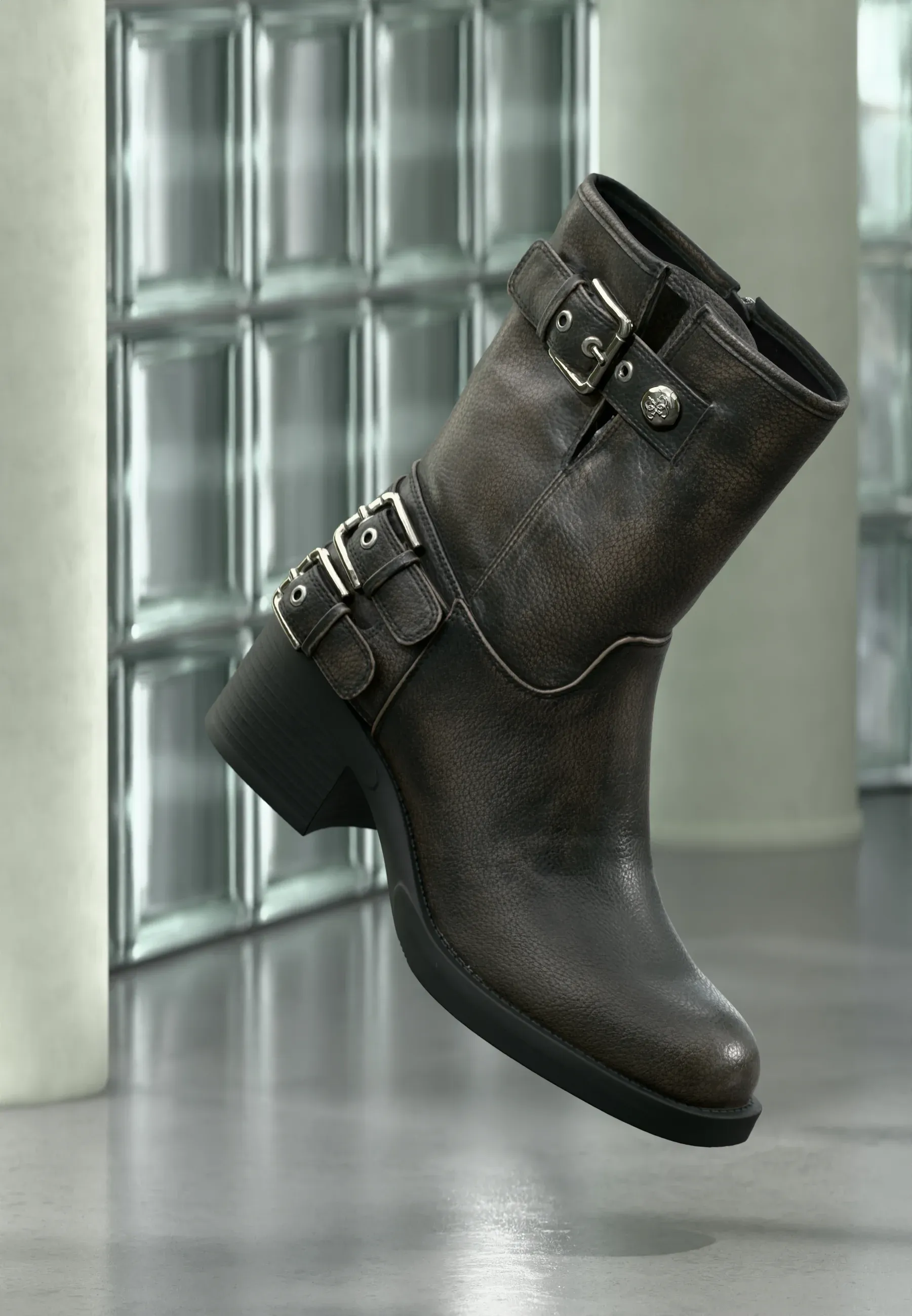 Guess Matwell2 Stivaletti Noir Taupe