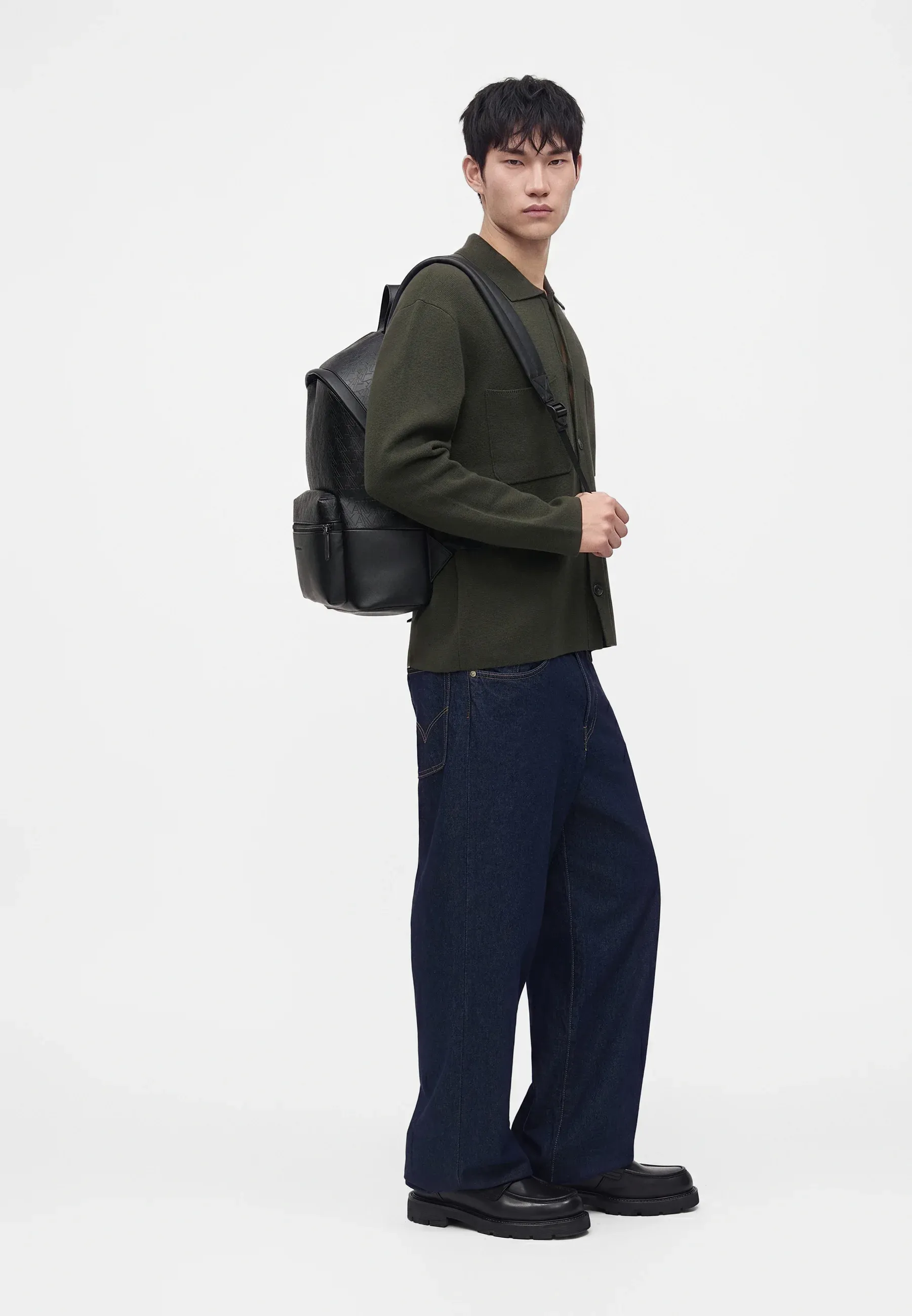 Armani Exchange Phil Unisex Sacoche Noir