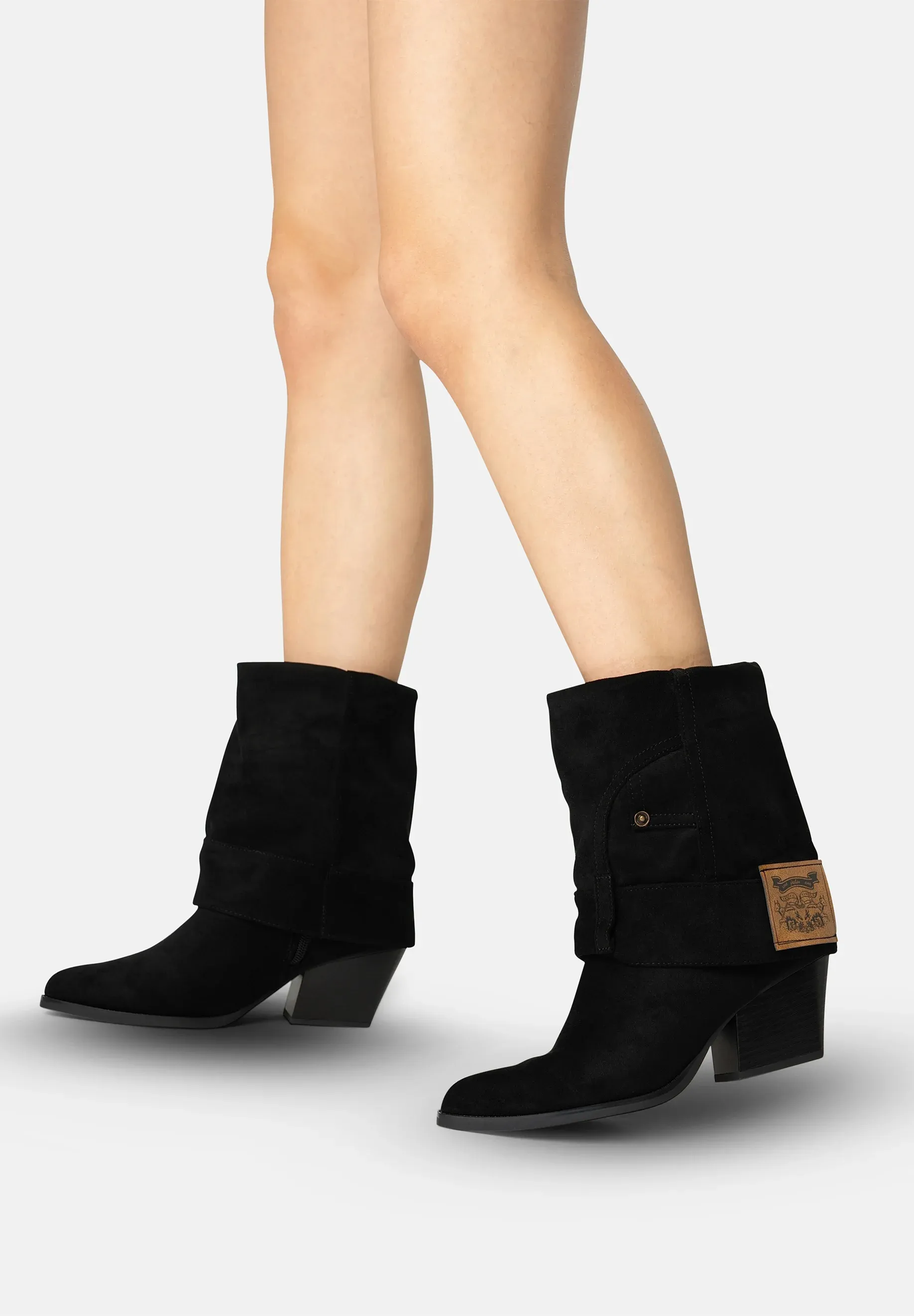 Day Vine Stivaletti Texani Biker Noir