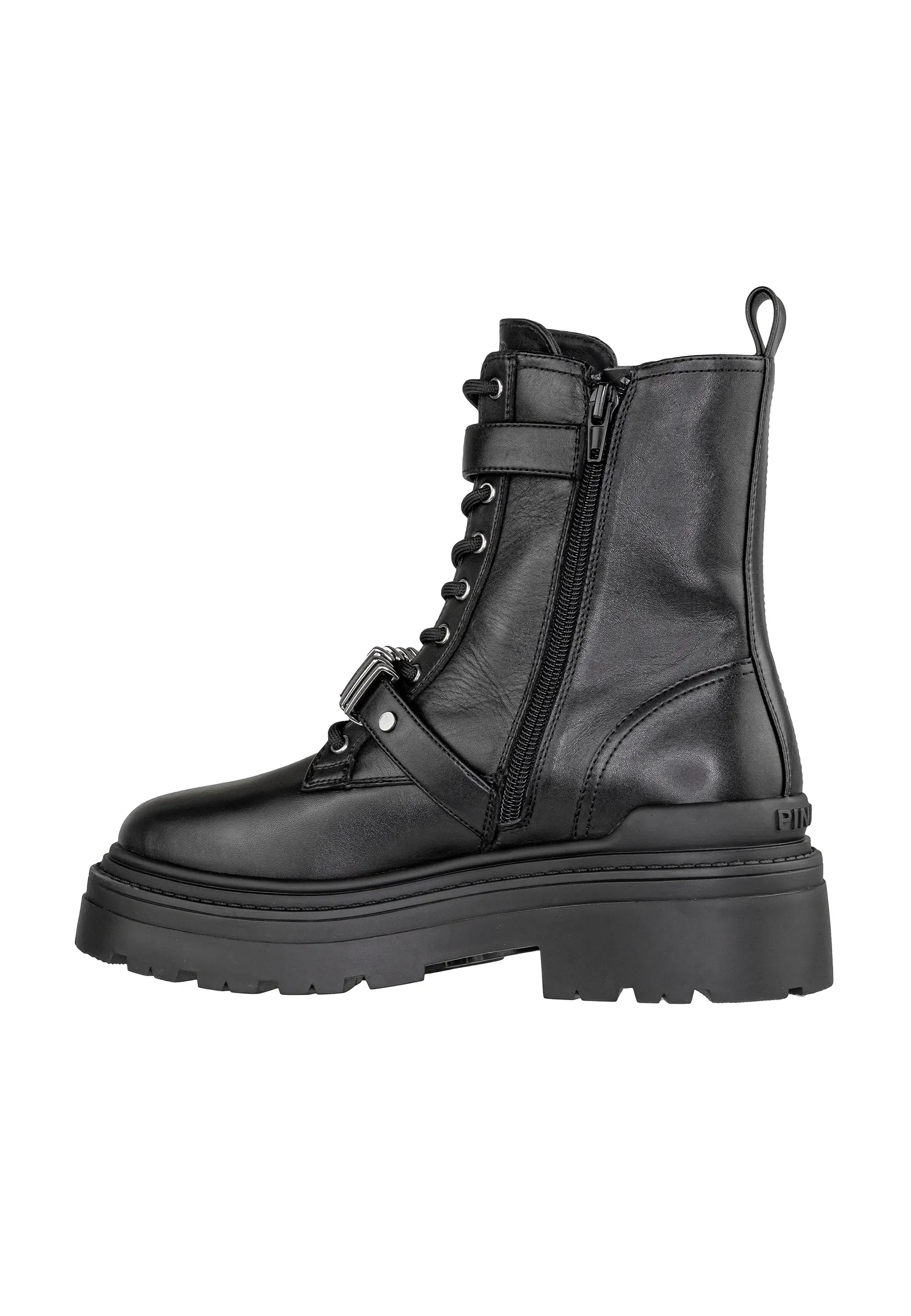 Pinko Stivaletti Stringati Noir