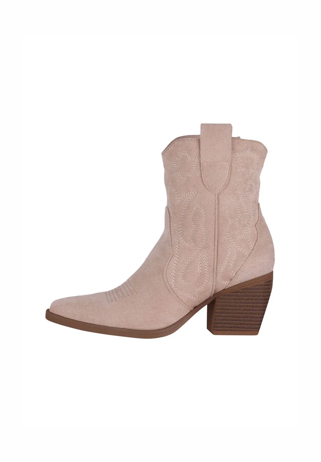 Salinyang Bottes texanes motard marron