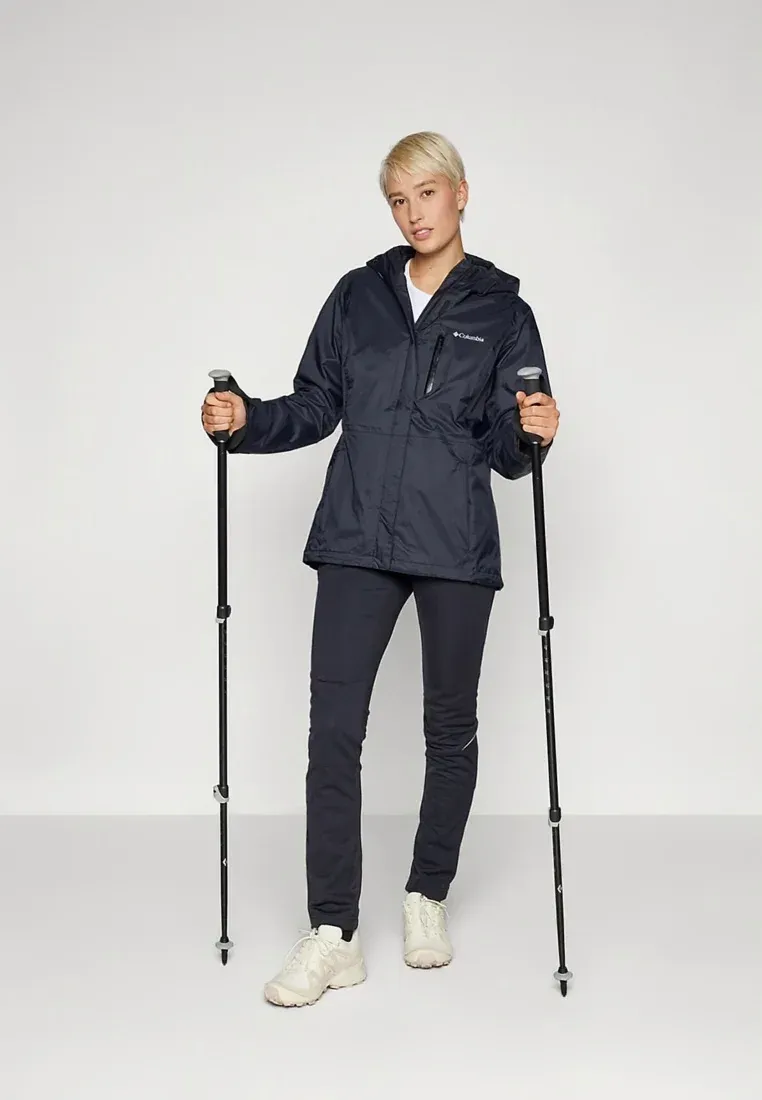 Columbia Pouring Adventure Jacket Giacca Hard Shell Noir