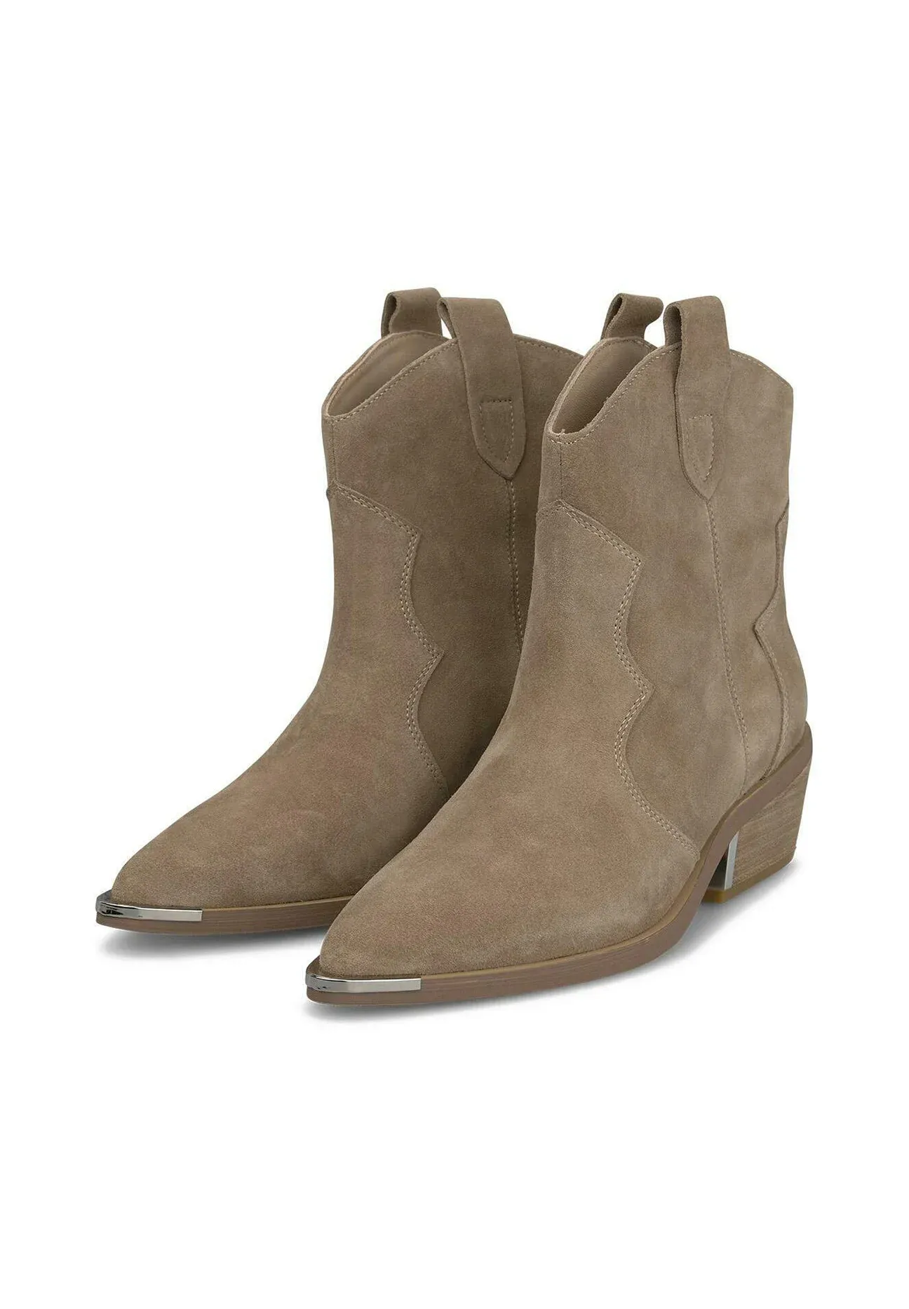 Alma En Pena Alma En Pena I260559C Bottes texanes moto beige clair