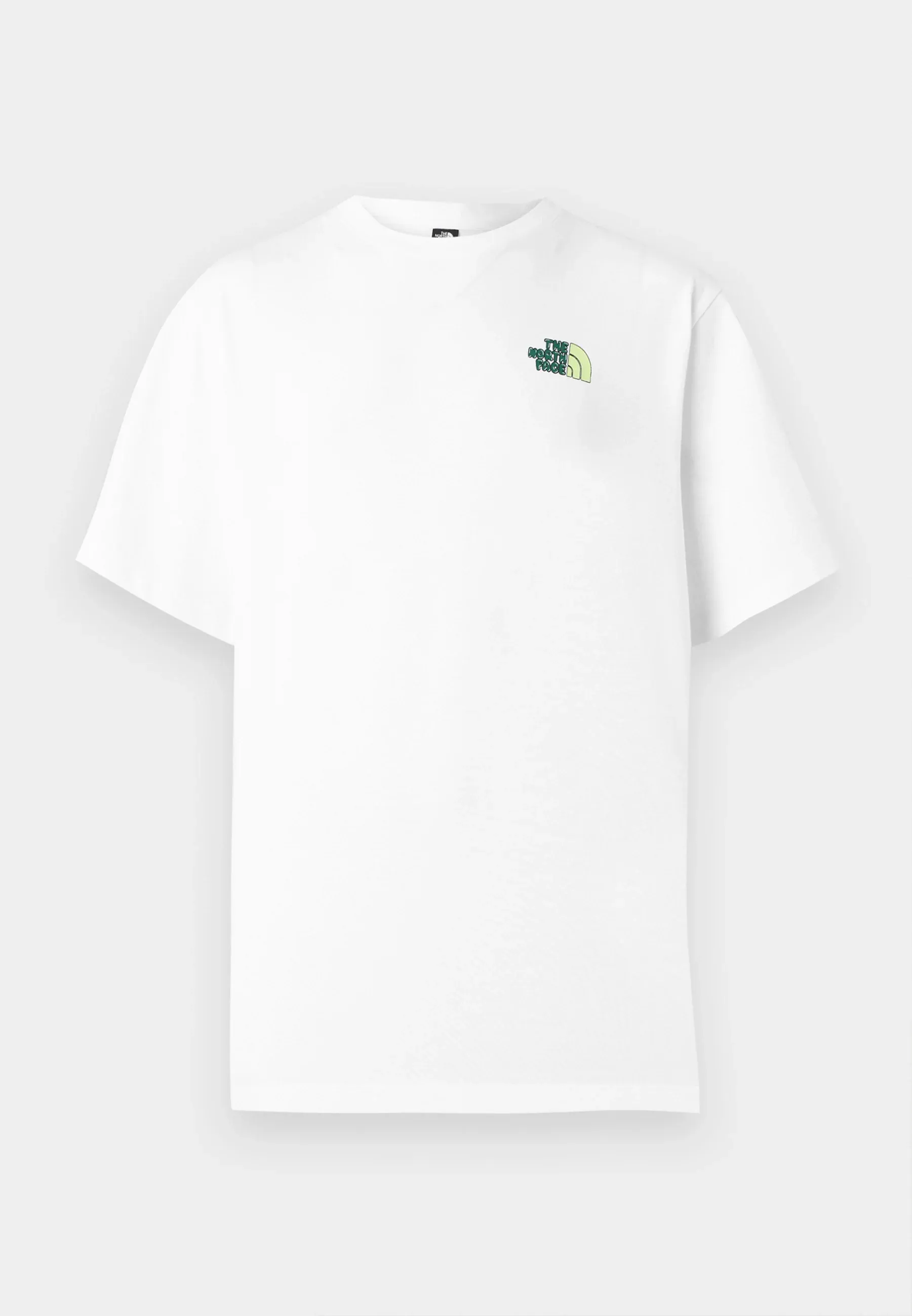 The North Face Bubble Logo Relaxed Tee T-shirt unisexe à imprimé blanc