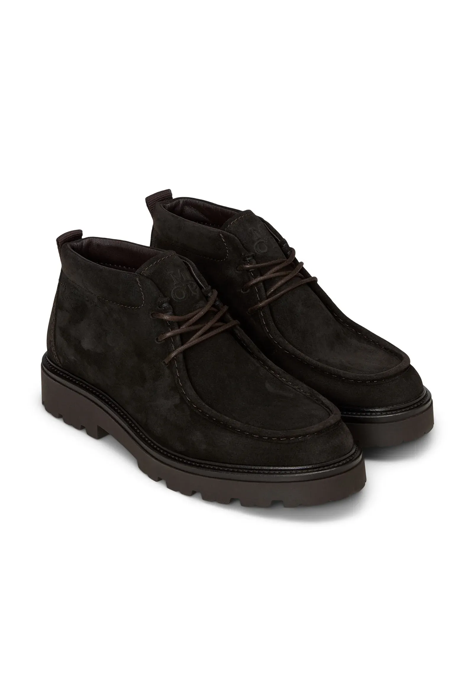 Marc Opolo Bottes à lacets Coffee Brown