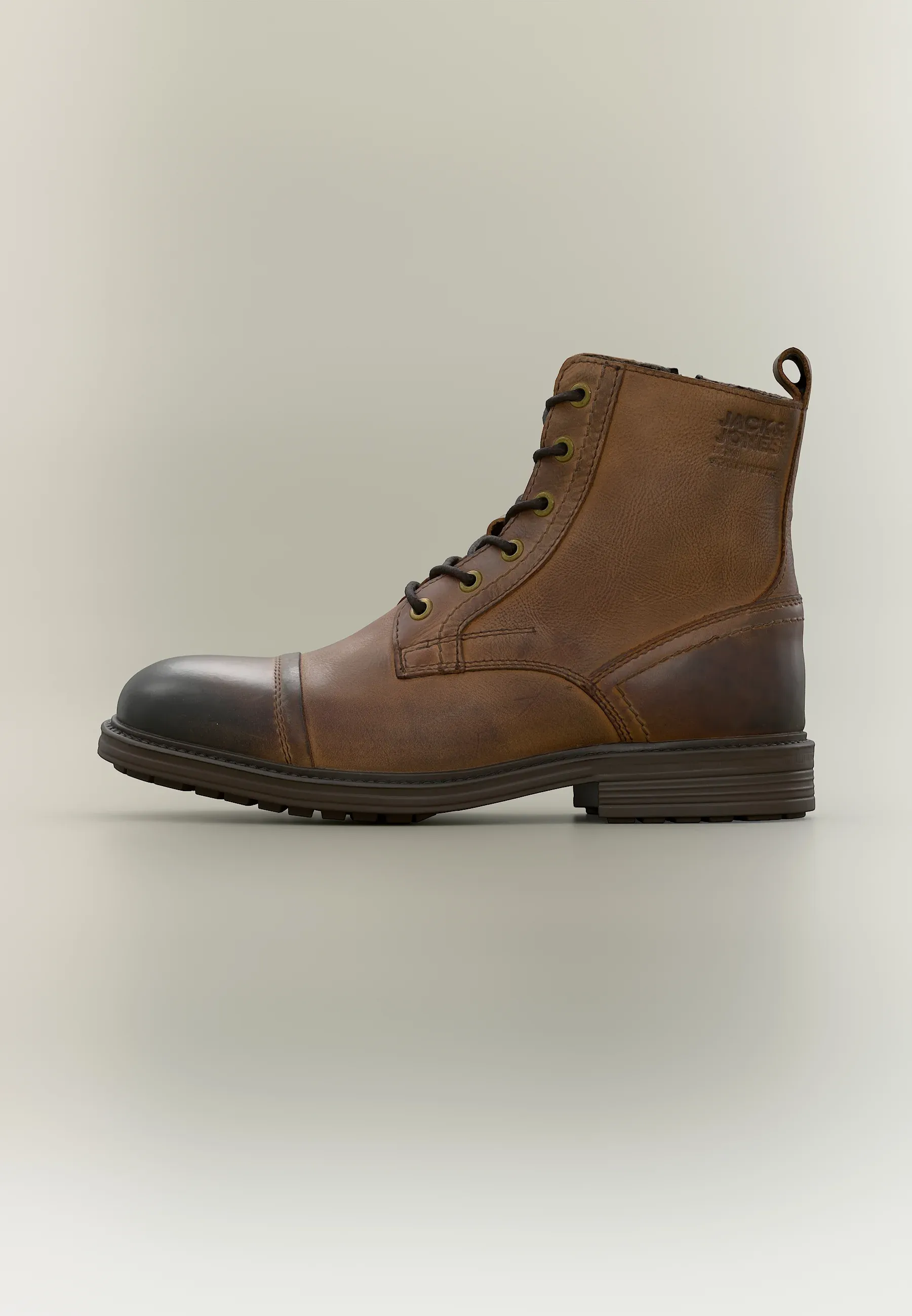 Jack And Jones Jfwhoward Stivaletti Stringati Cognac