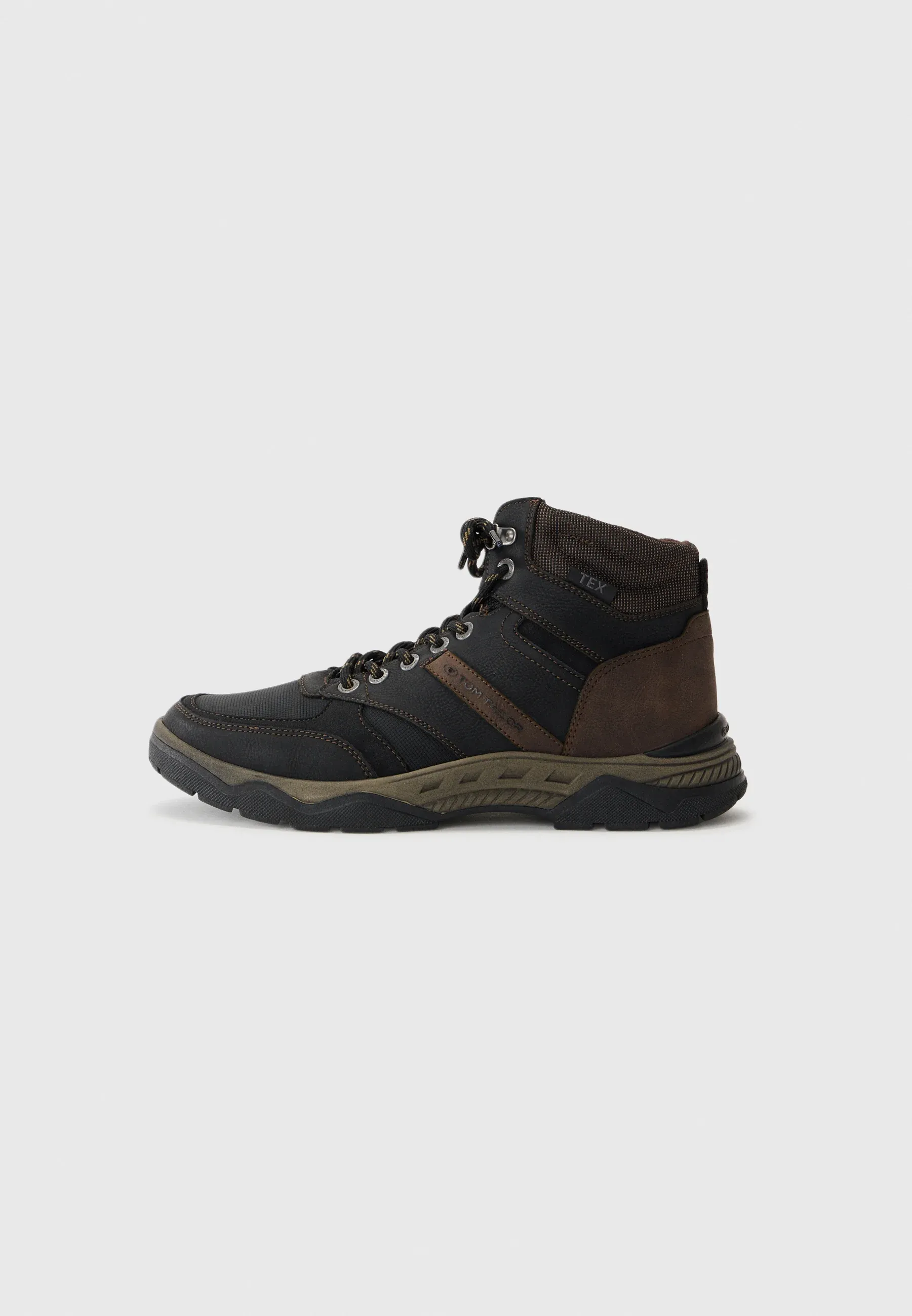 Tom Tailor Bottes à lacets noires