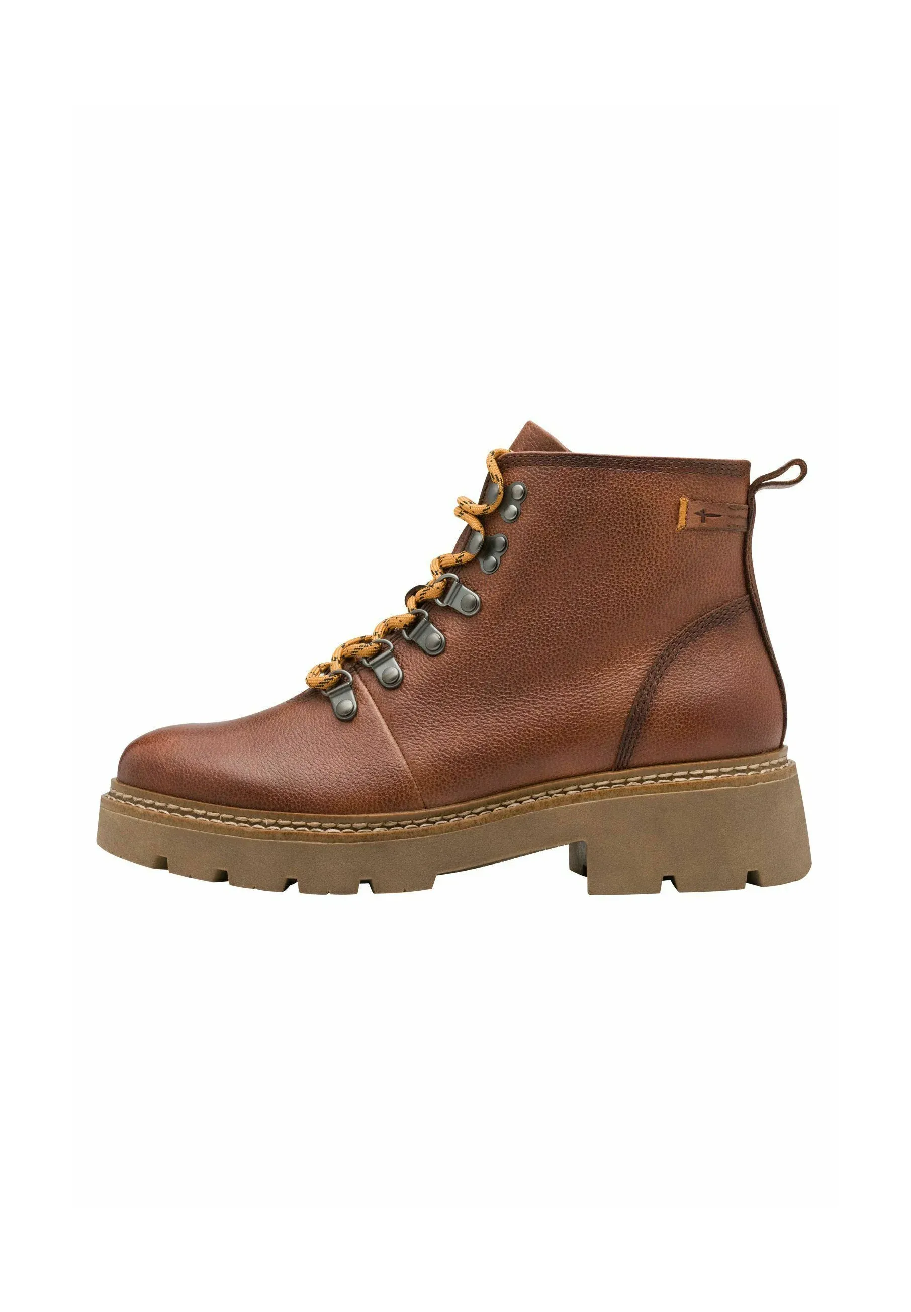 Tamaris Elegante Bottes à lacets Cognac