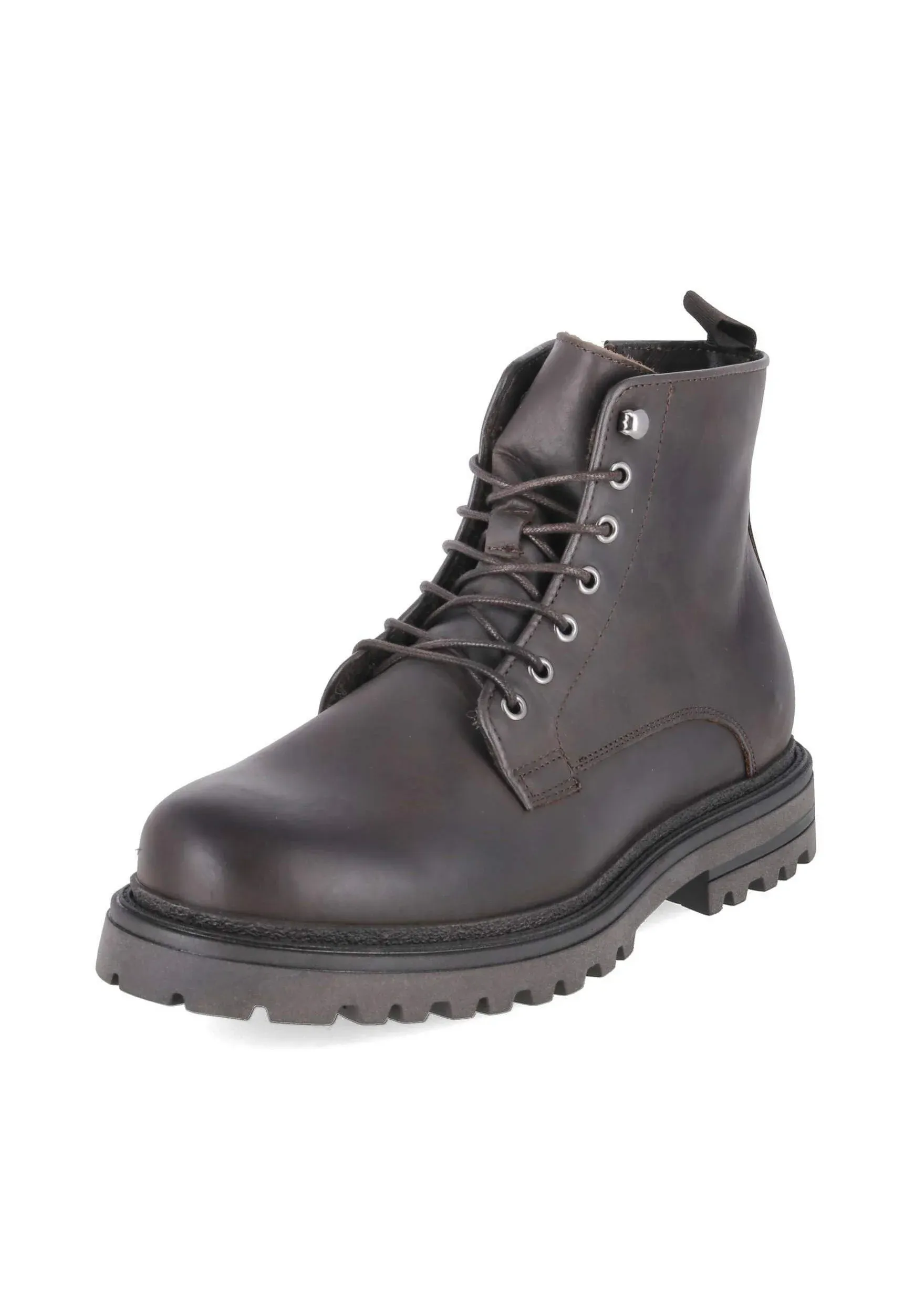 Kaerlek Bottes à lacets Brun