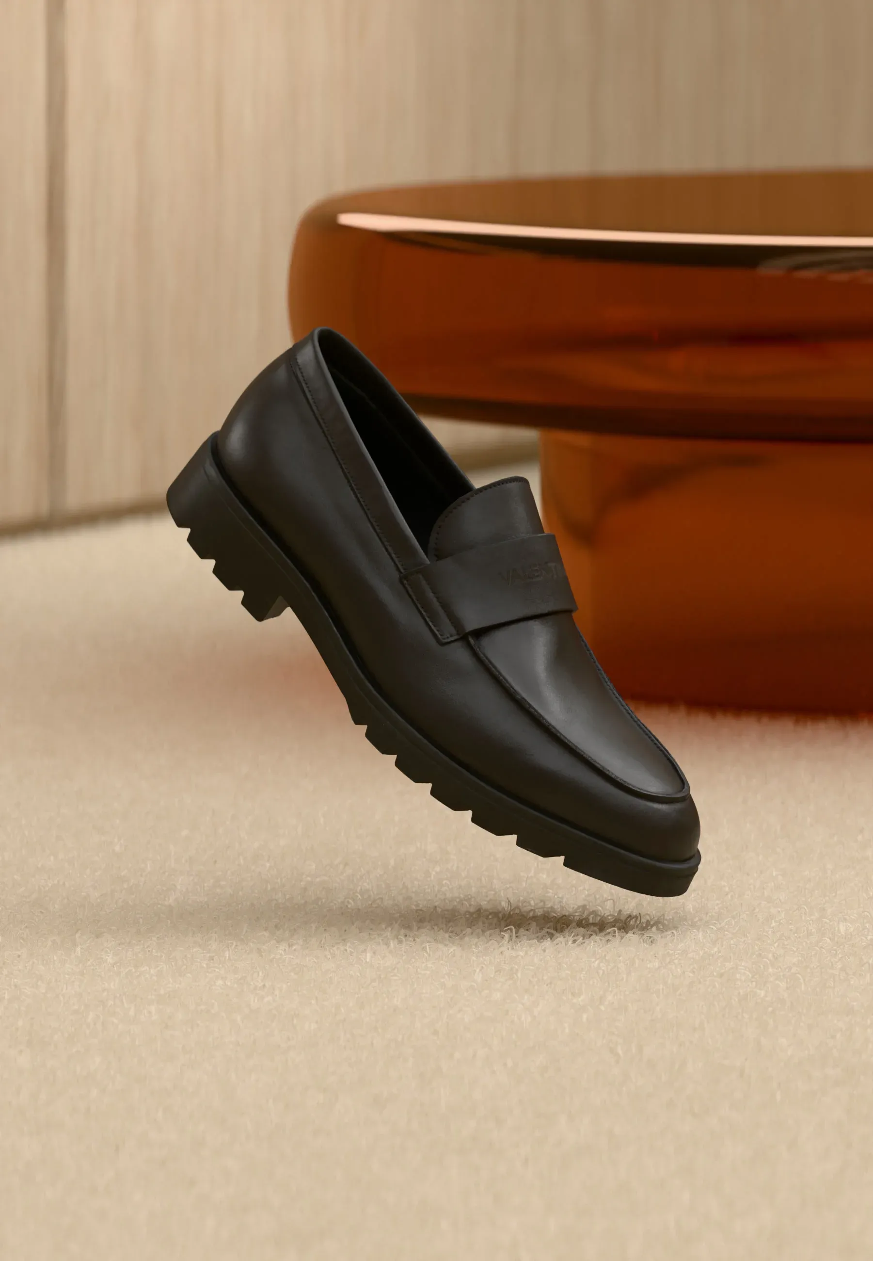 Chaussures Valentino Sans Lacets Noir