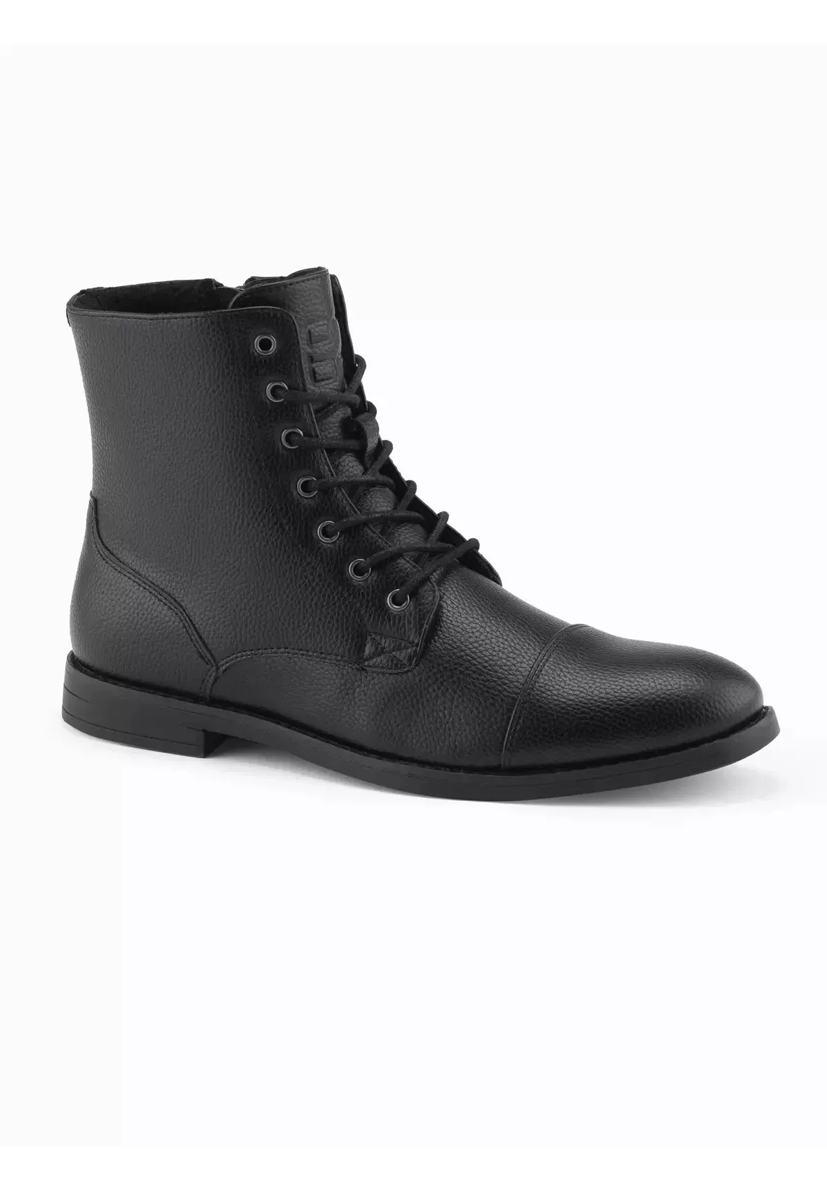 Bottines à lacets Ombre Noir