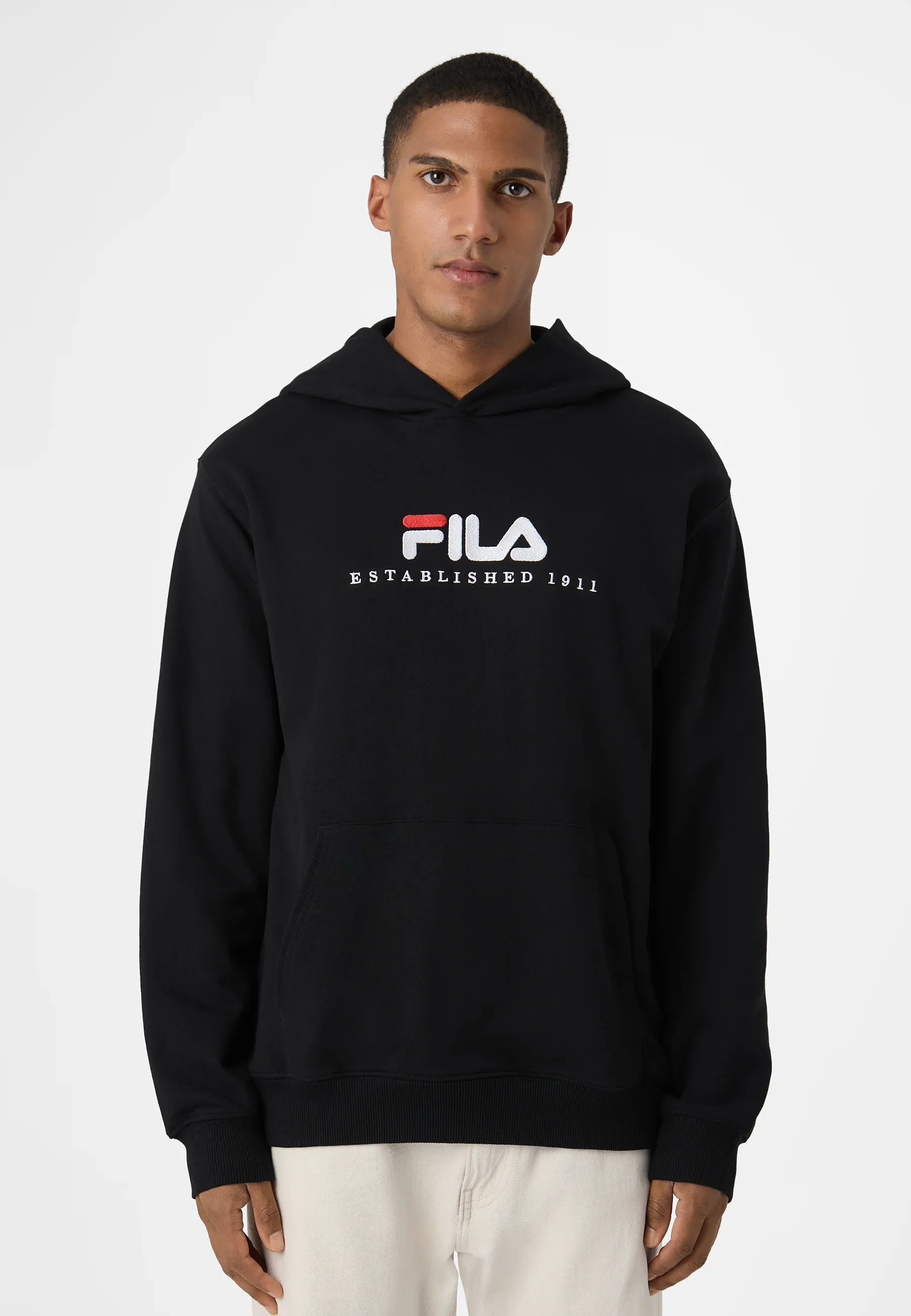 Fila Apparel Valsera Regular Logo Felpa Noir