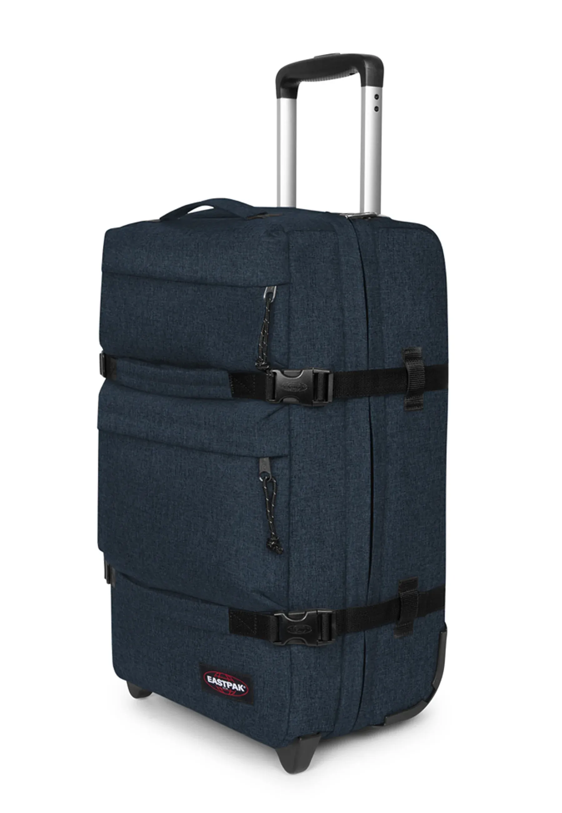 Eastpak Transitr Plus 2 Roues Valise à main 55 cm Unisexe Trolley Triple Denim