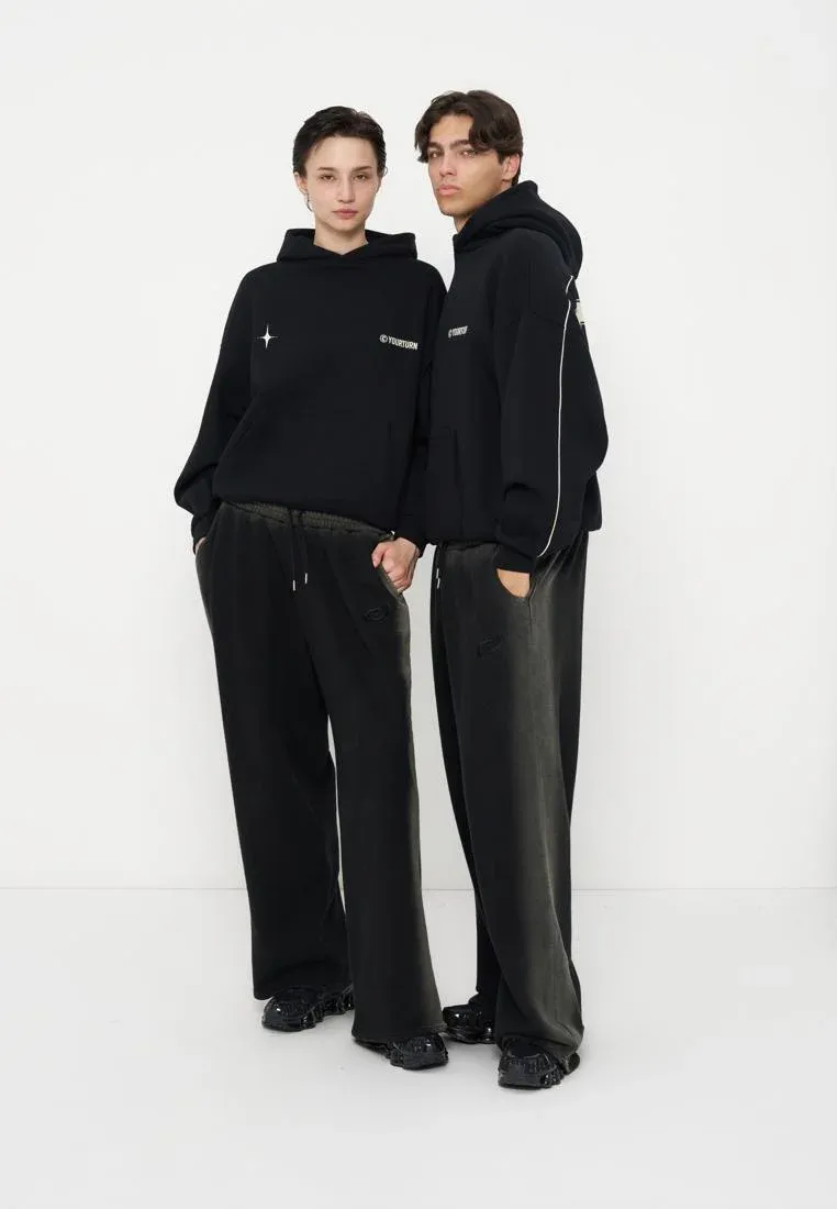 Veste à capuche unisexe Yourturn Noir