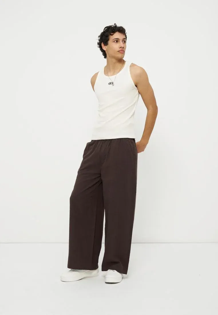 Yourturn Pantalons unisexe Dark Chocolate
