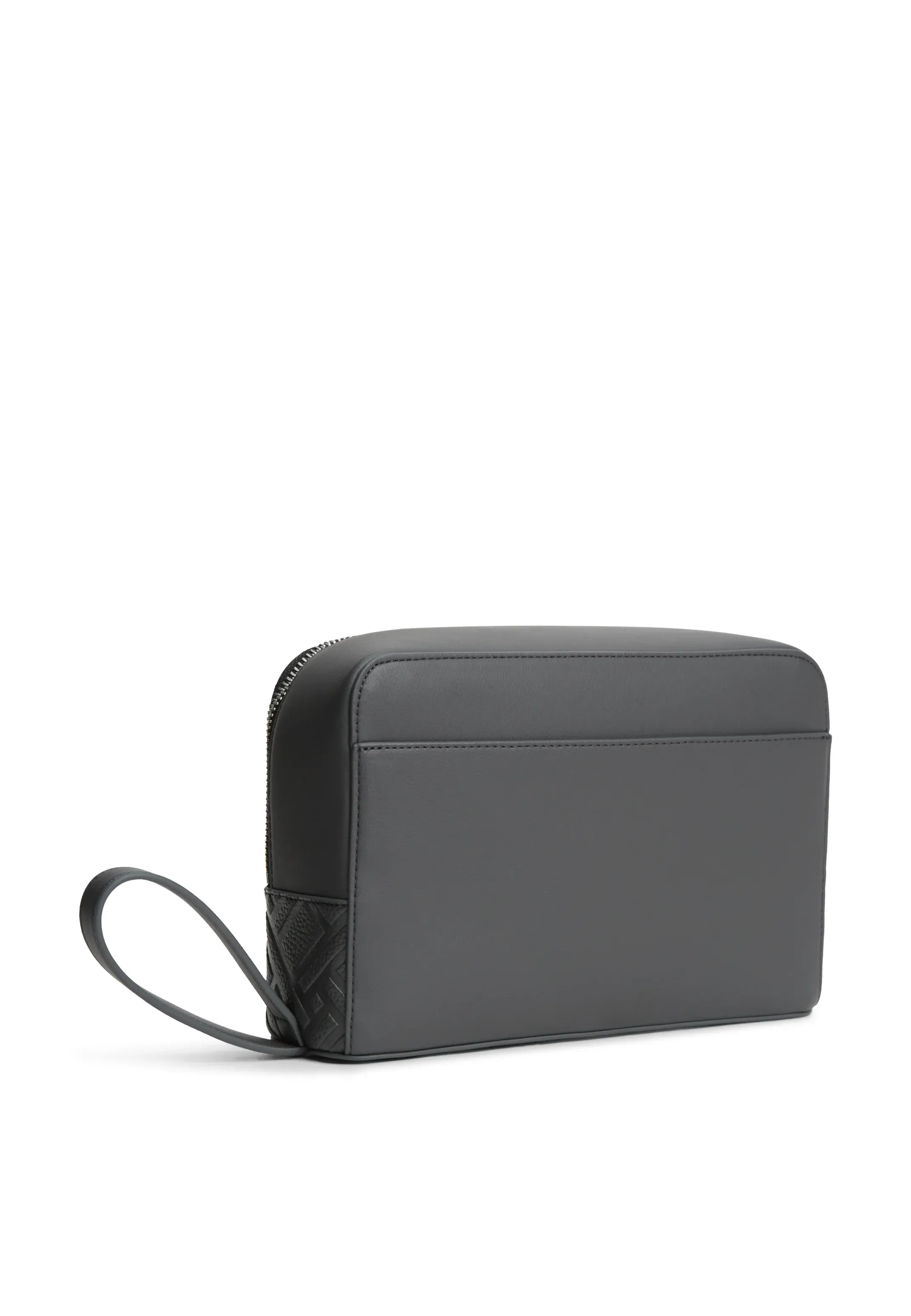 Tommy Hilfiger Flag Pouch Unisexe Pochette Gris Foncé