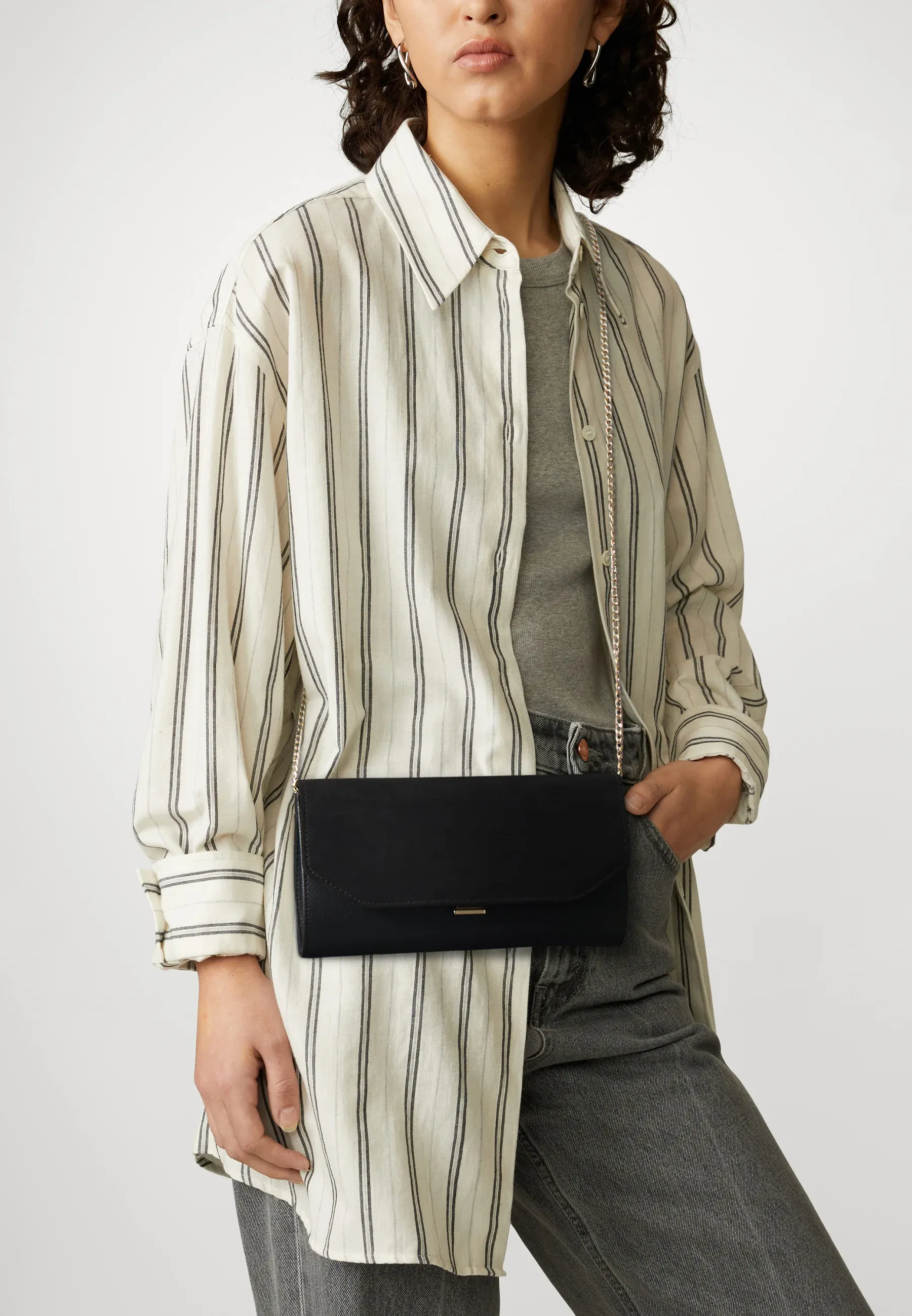 Anna Field Pochette Noir