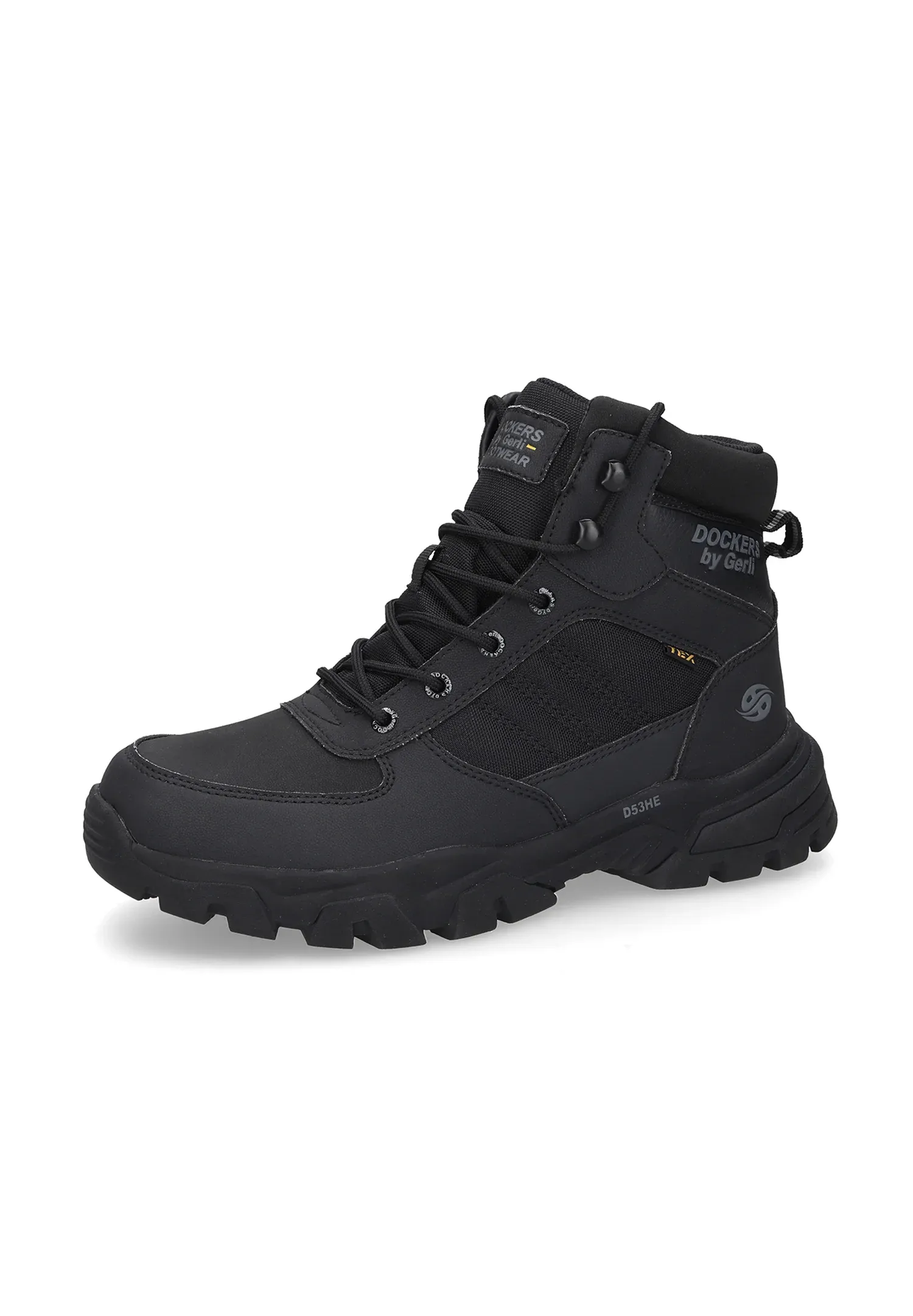 Dockers By Gerli Stivaletti Stringati Allblack