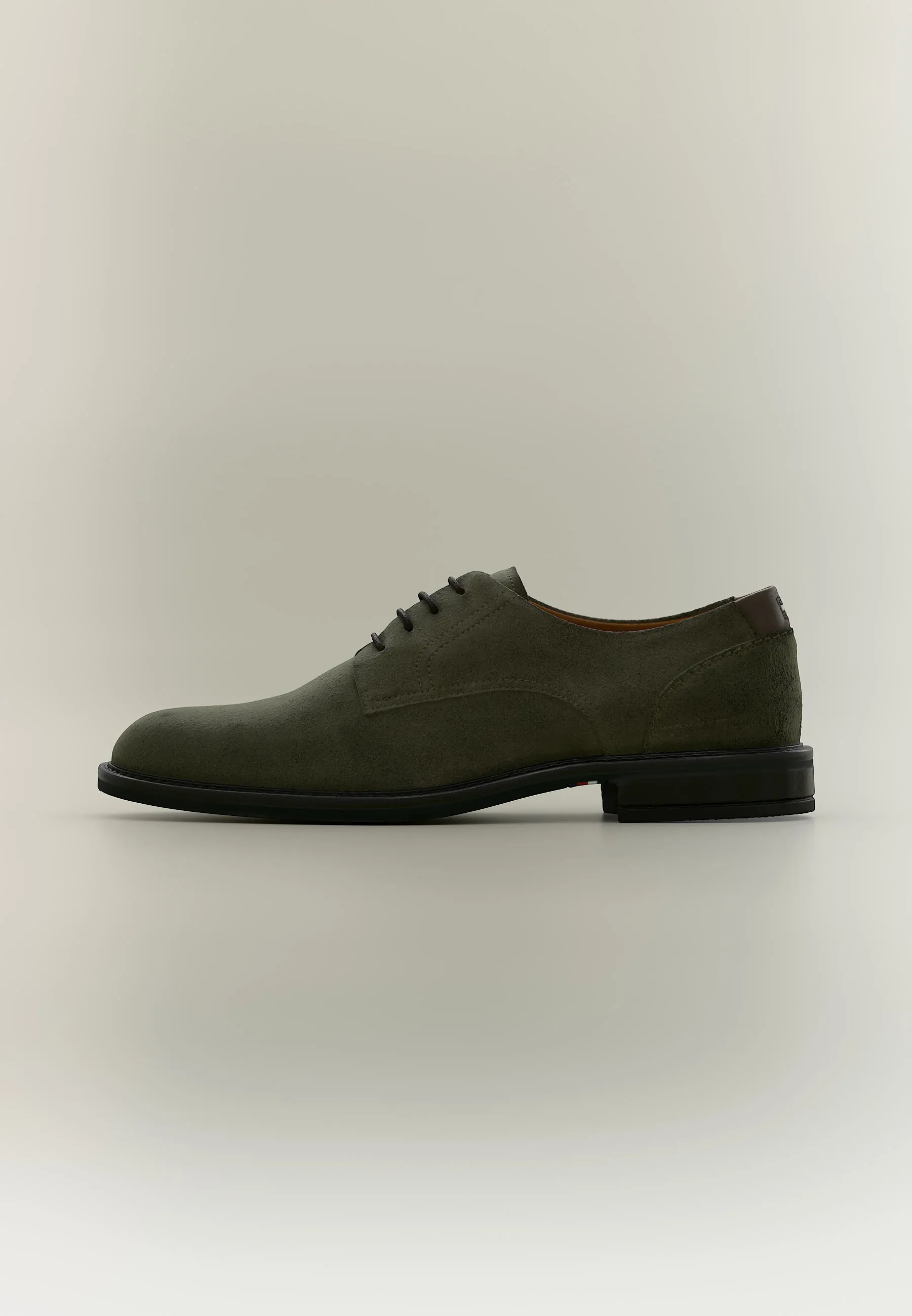 Tommy Hilfiger Corporate Dressy Stringate Platinum Olive