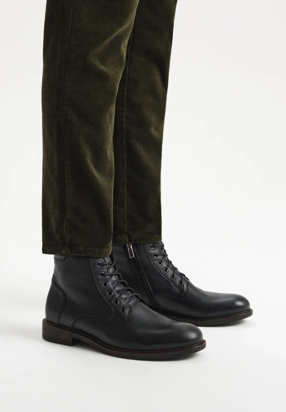 Rylko Bottes à lacets noires