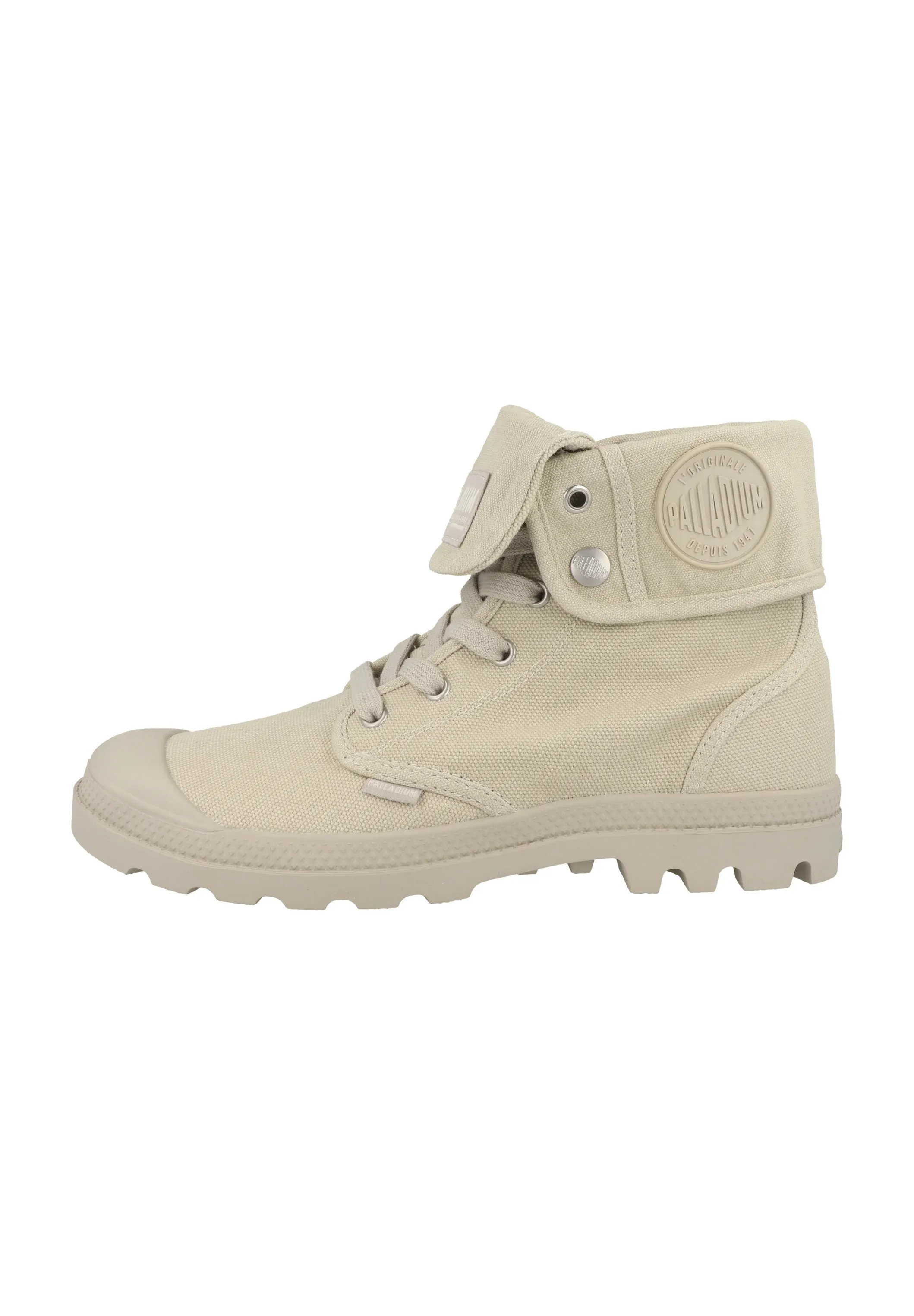 Palladium Stivaletti Con Plateau Naturel Gris 02353 096