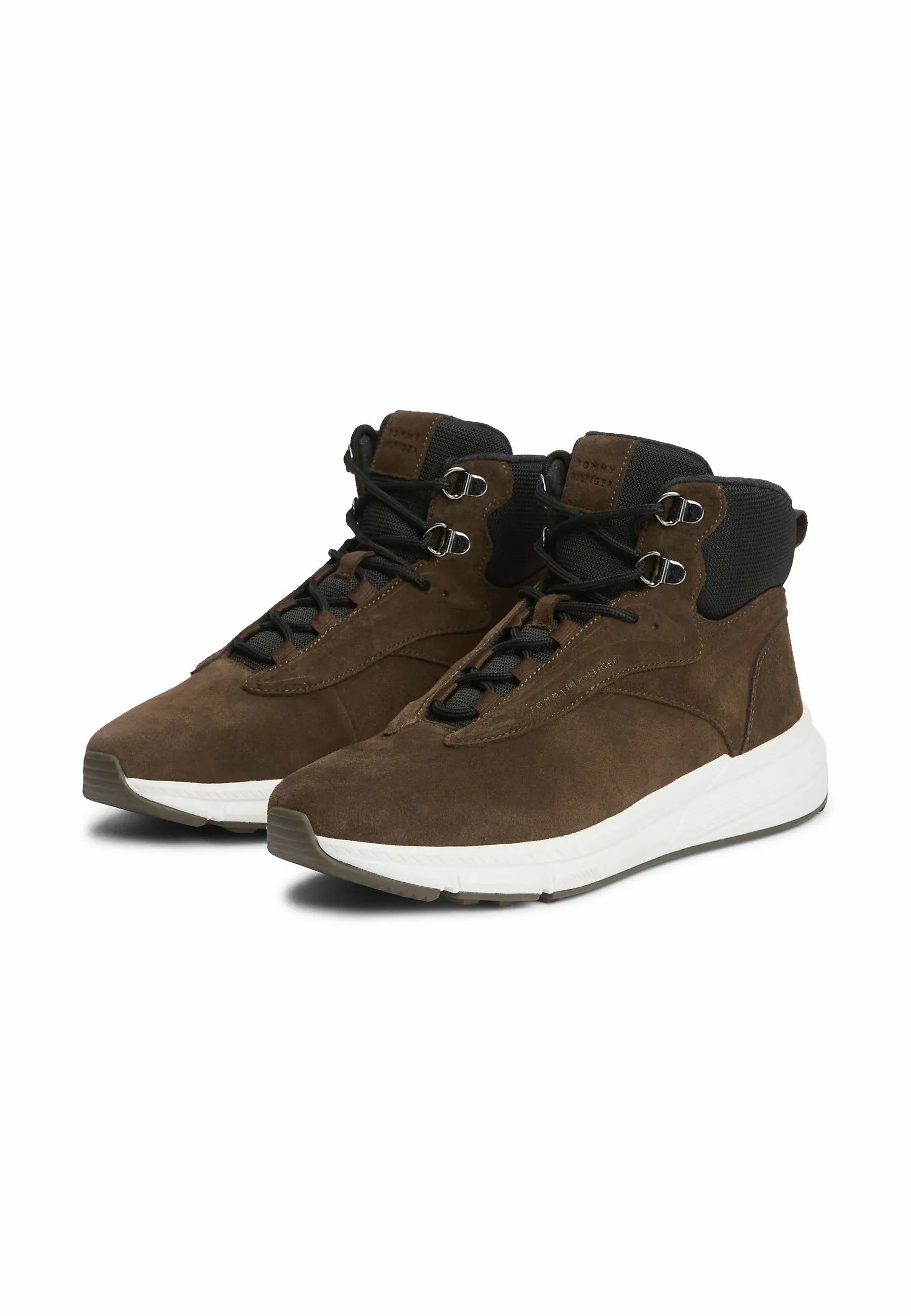 Tommy Hilfiger Hilfiger Sde Warm Hybrid Chukka Stivaletti Stringati Cacao