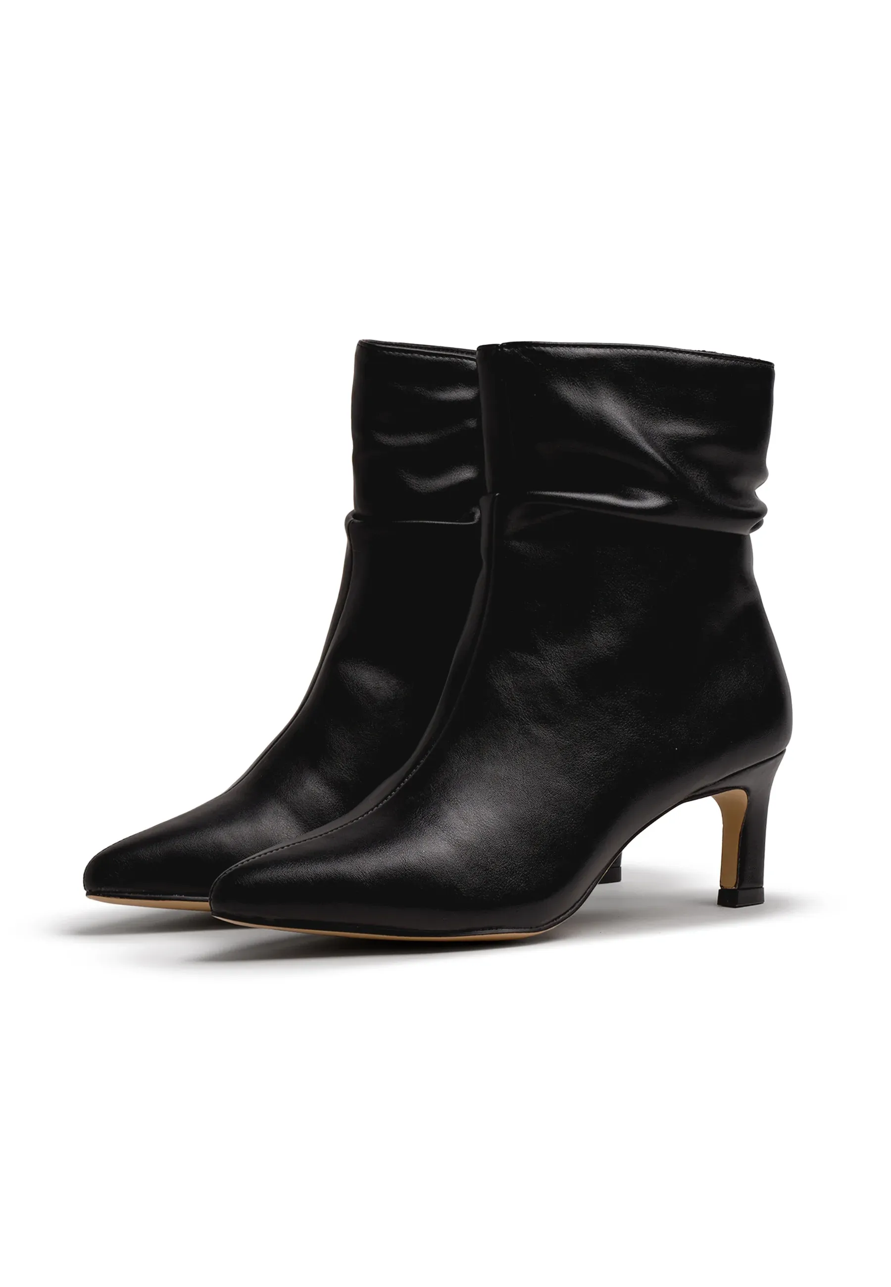 Mtng Bottines à Talon Femme Gala Tronchetti Noir