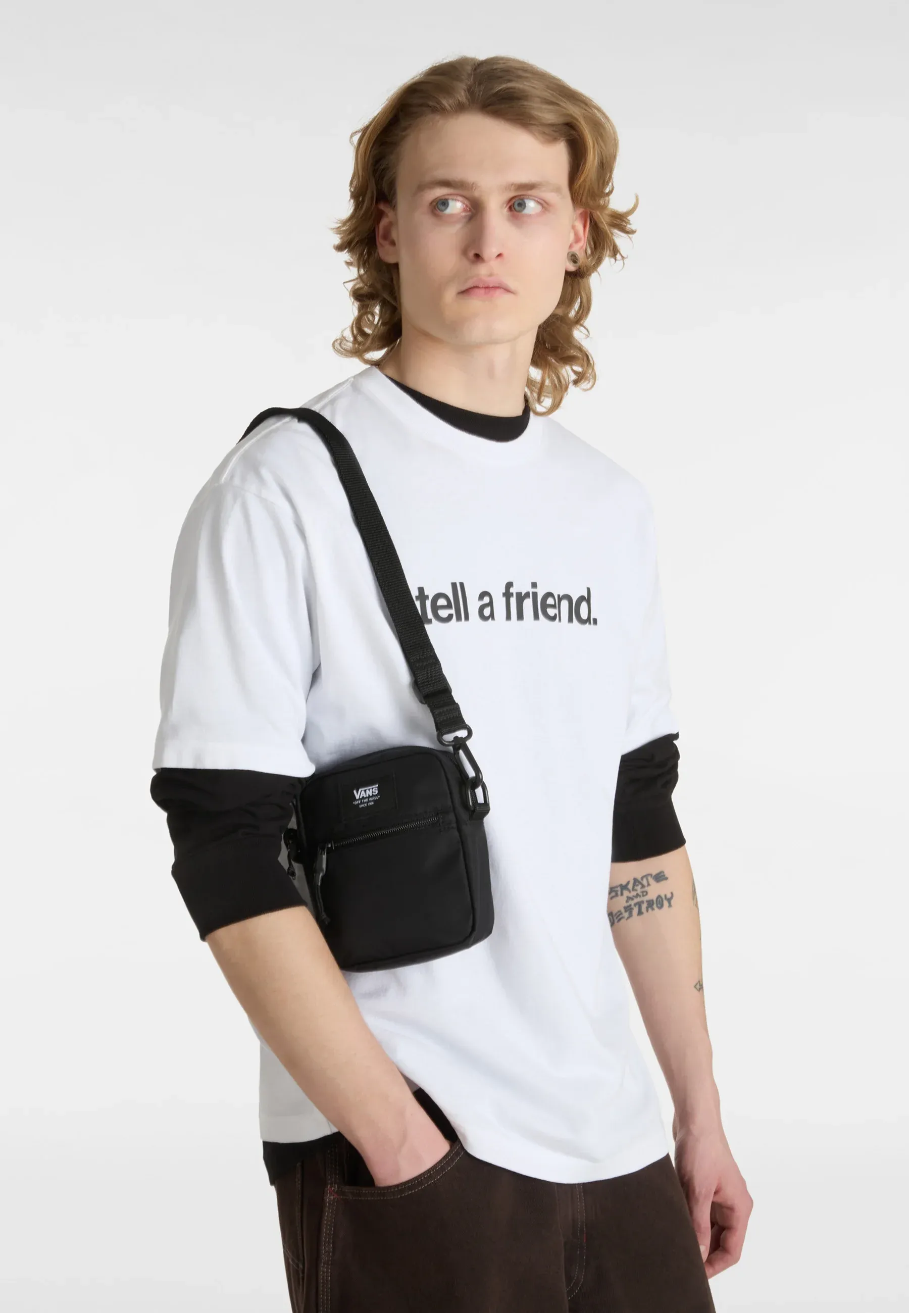 Vans Sac à bandoulière Noir